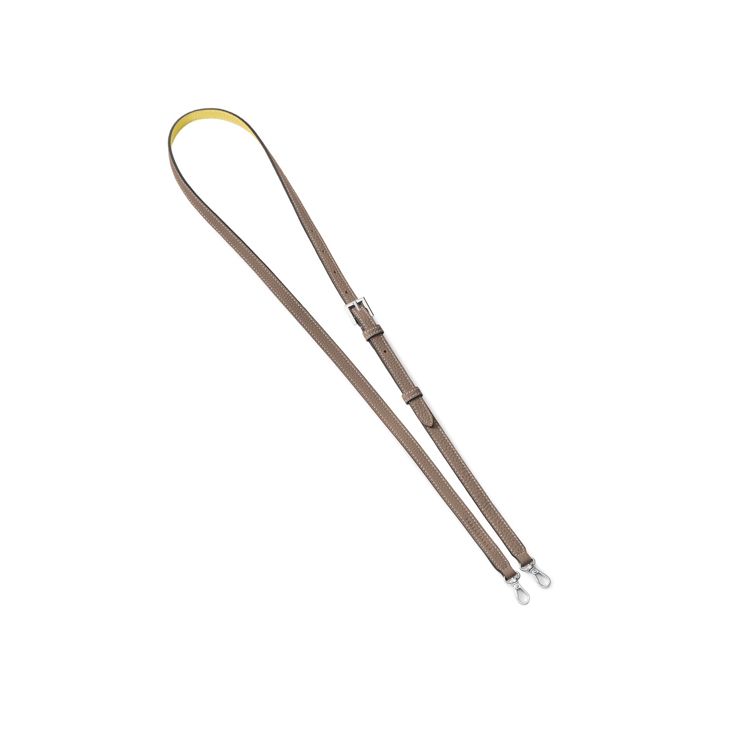 조정 가능한 어깨 스트랩 수축 가죽 실버