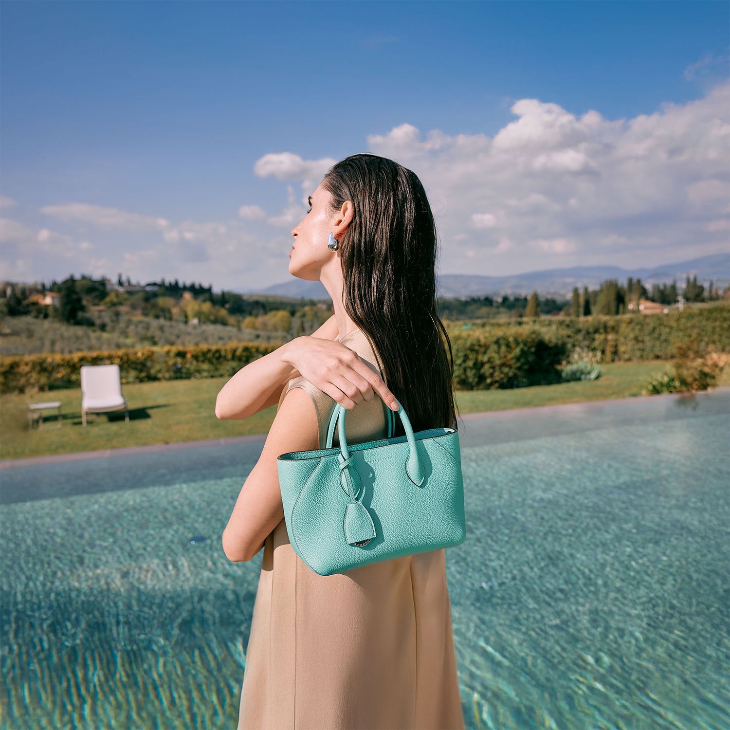 Mia Tote Bag Shrink Leather (22 Mini)