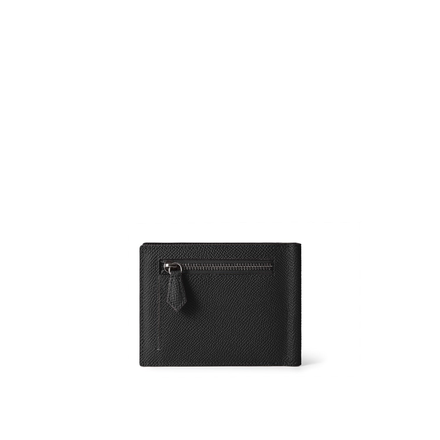 Bicolor Bifold Bill Clip With Coin Case Nobile Leather
