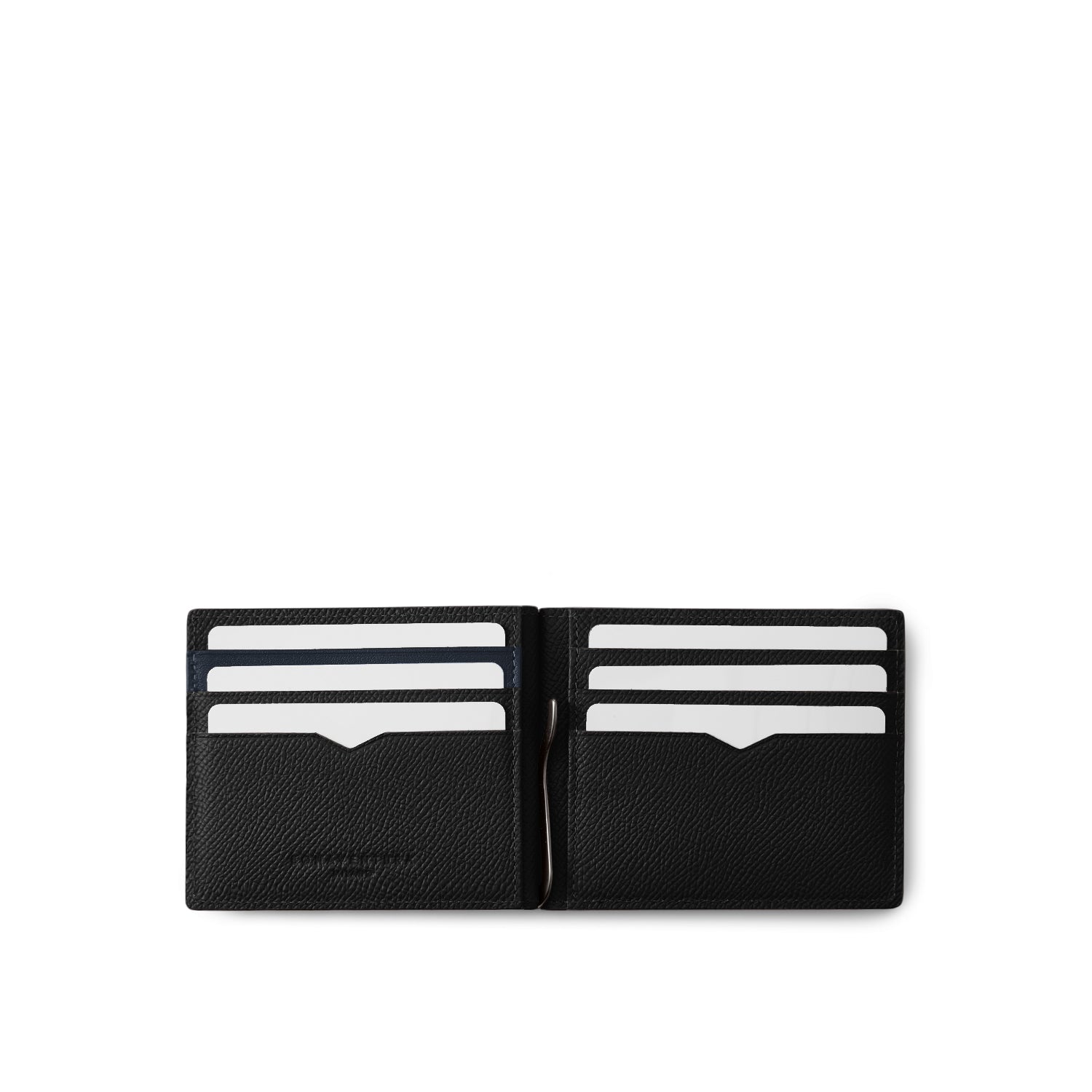 Bicolor Bifold Bill Clip With Coin Case Nobile Leather