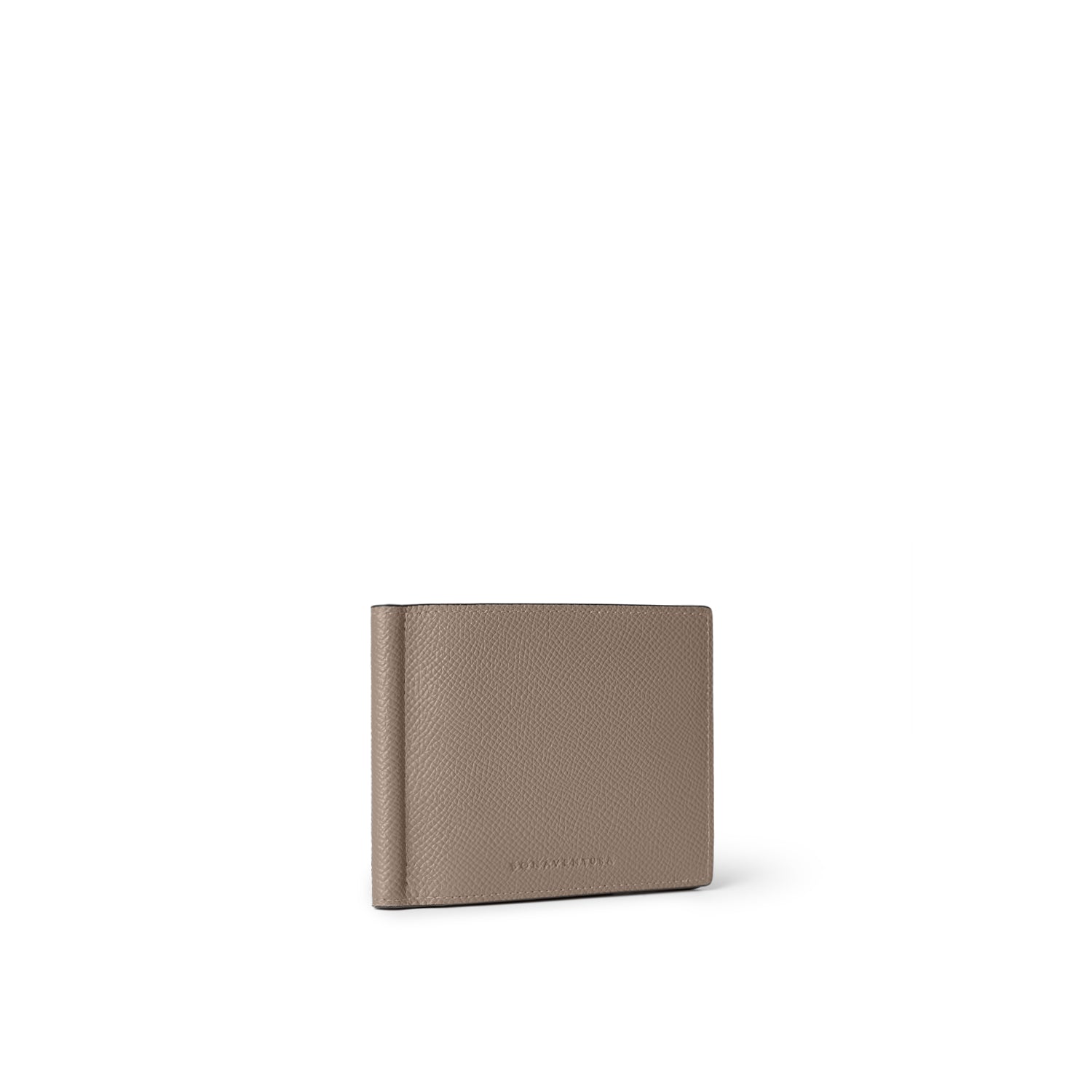Bicolor Bifold Bill Clip With Coin Case Nobile Leather