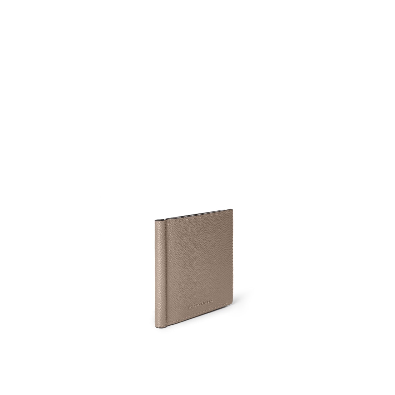 Bicolor Bifold Bill Clip With Coin Case Nobile Leather