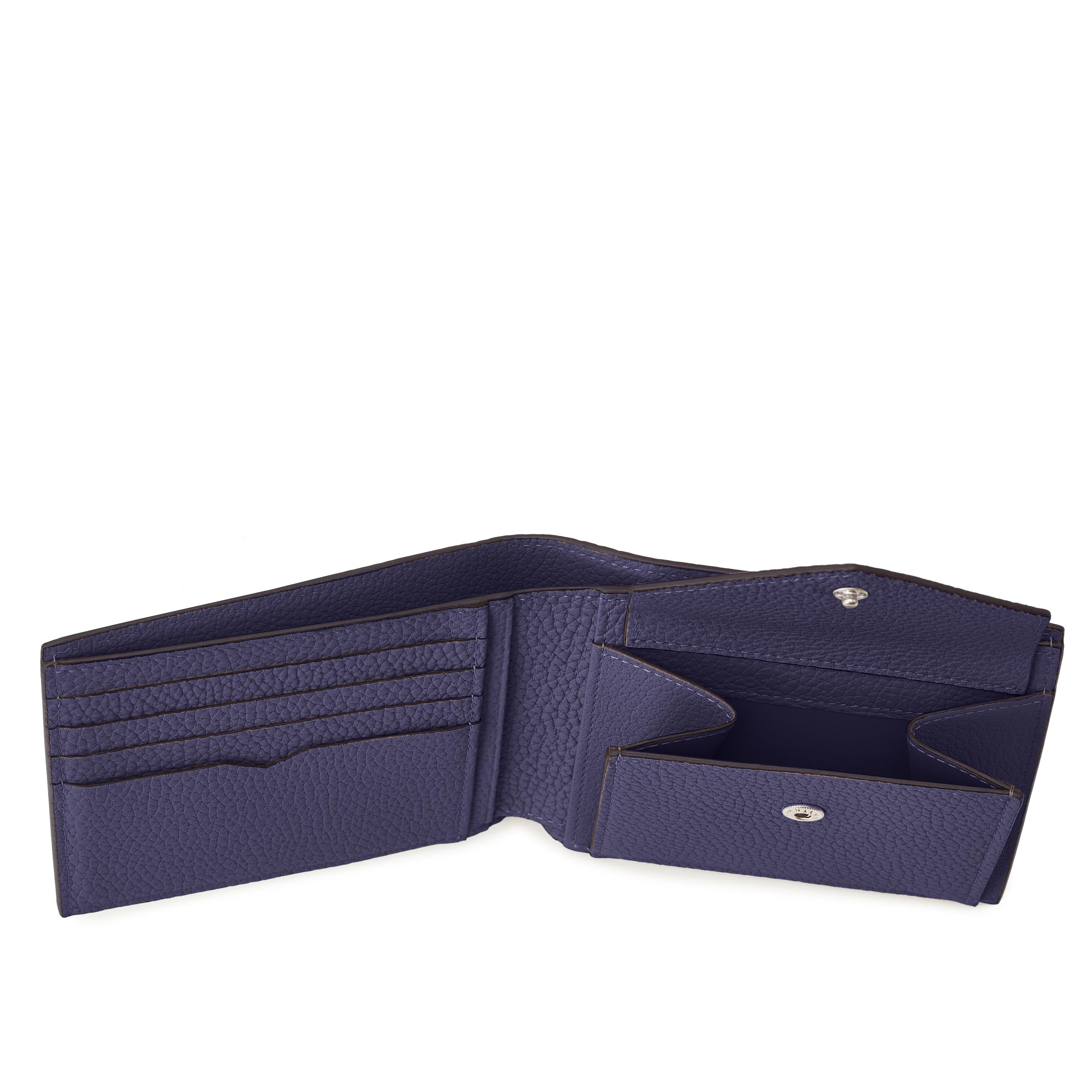 Men Bi-fold Wallet Bottalato Leather (Medium)