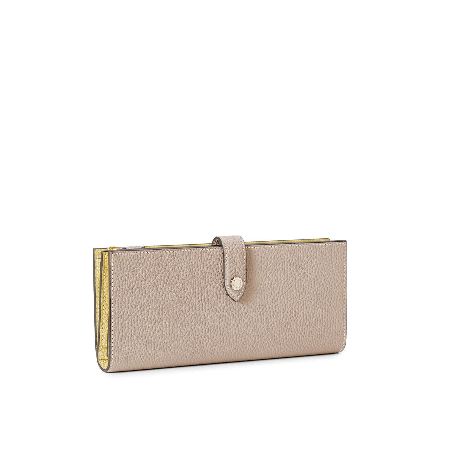 Belted Multi Long Wallet Shrink Leather