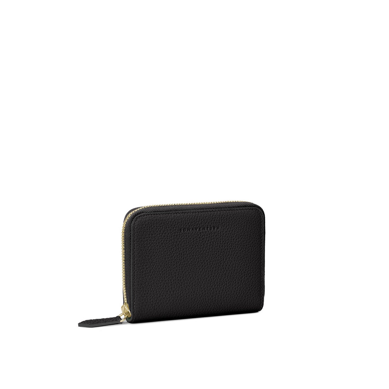 Medium Functional Zip Wallet In Shrink Leather