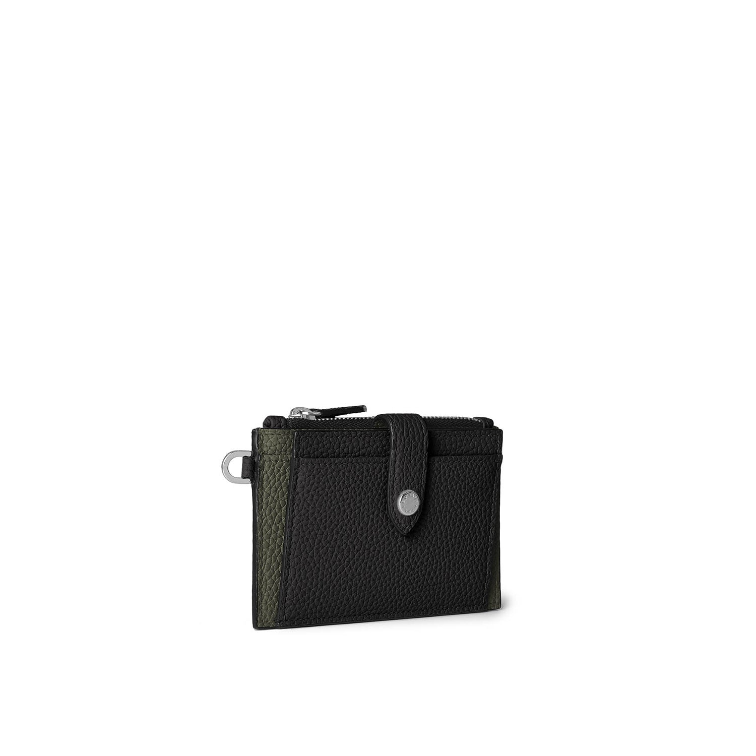 ベルテッド フラップ付きカードケース シュリンクレザー