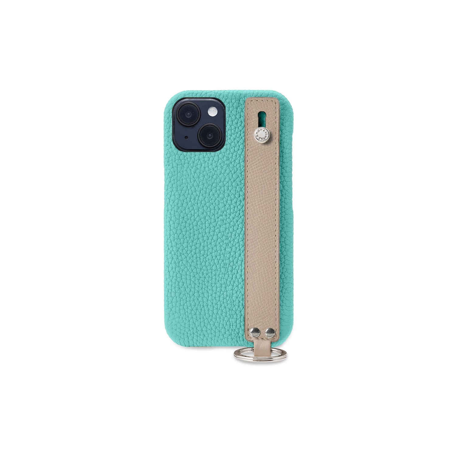 Back Cover Case with Handle Shrink Leather (iPhone 14)