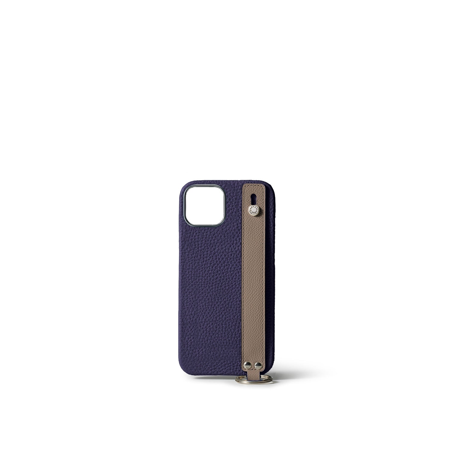 Back Cover Case With Handle Bottalato Leather (iPhone 15)