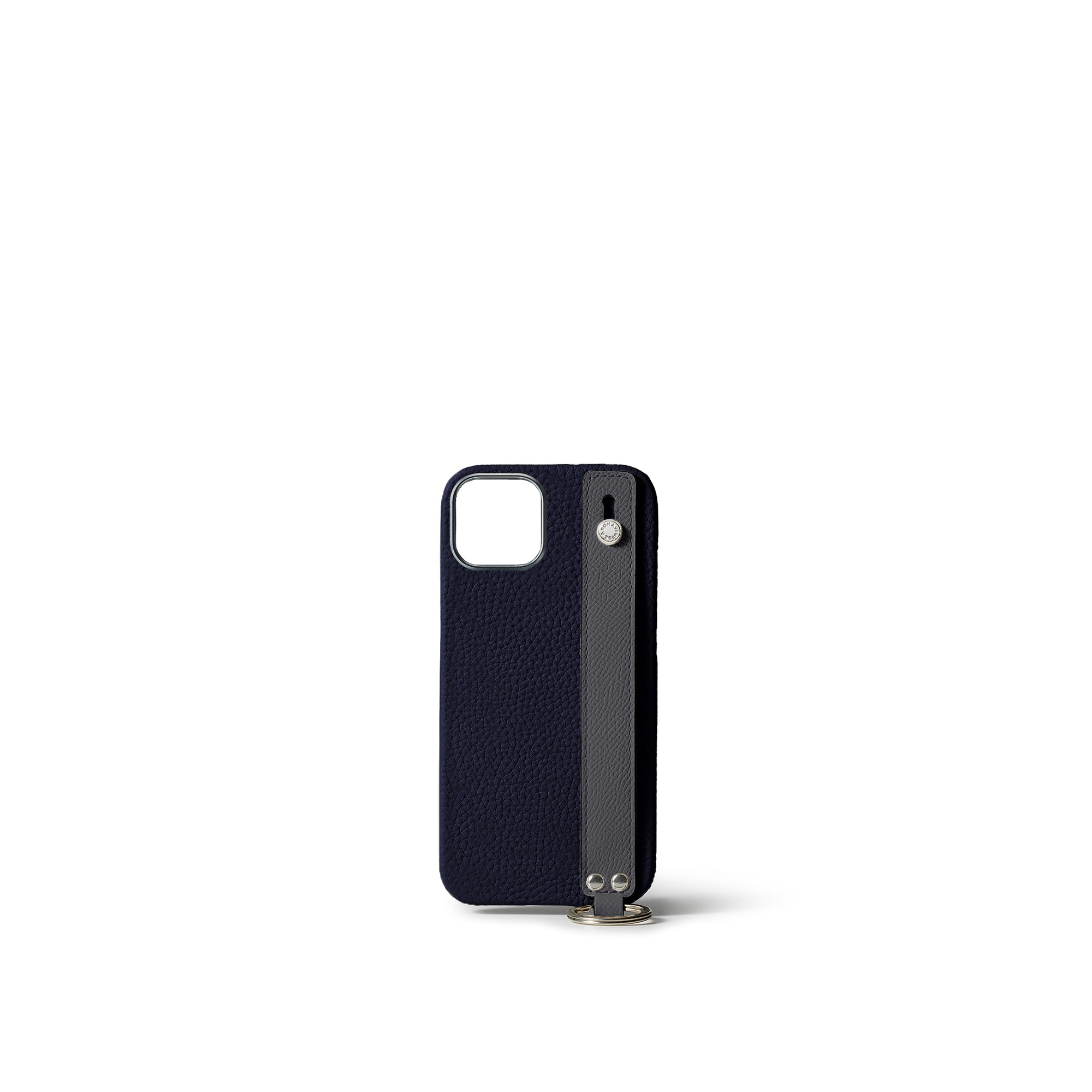 Back Cover Case With Handle Bottalato Leather (iPhone 15)