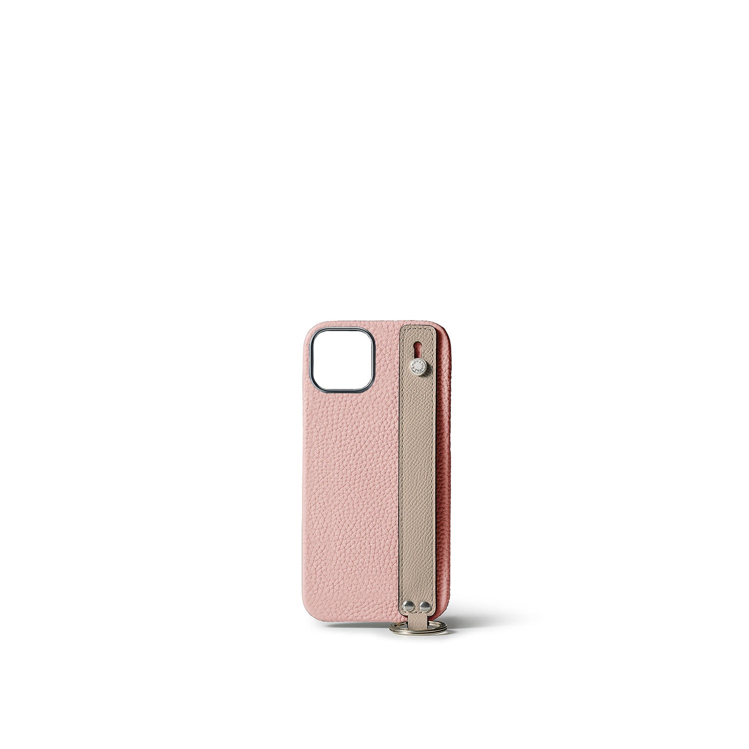 Back Cover Case With Handle Bottalato Leather (iPhone 15)