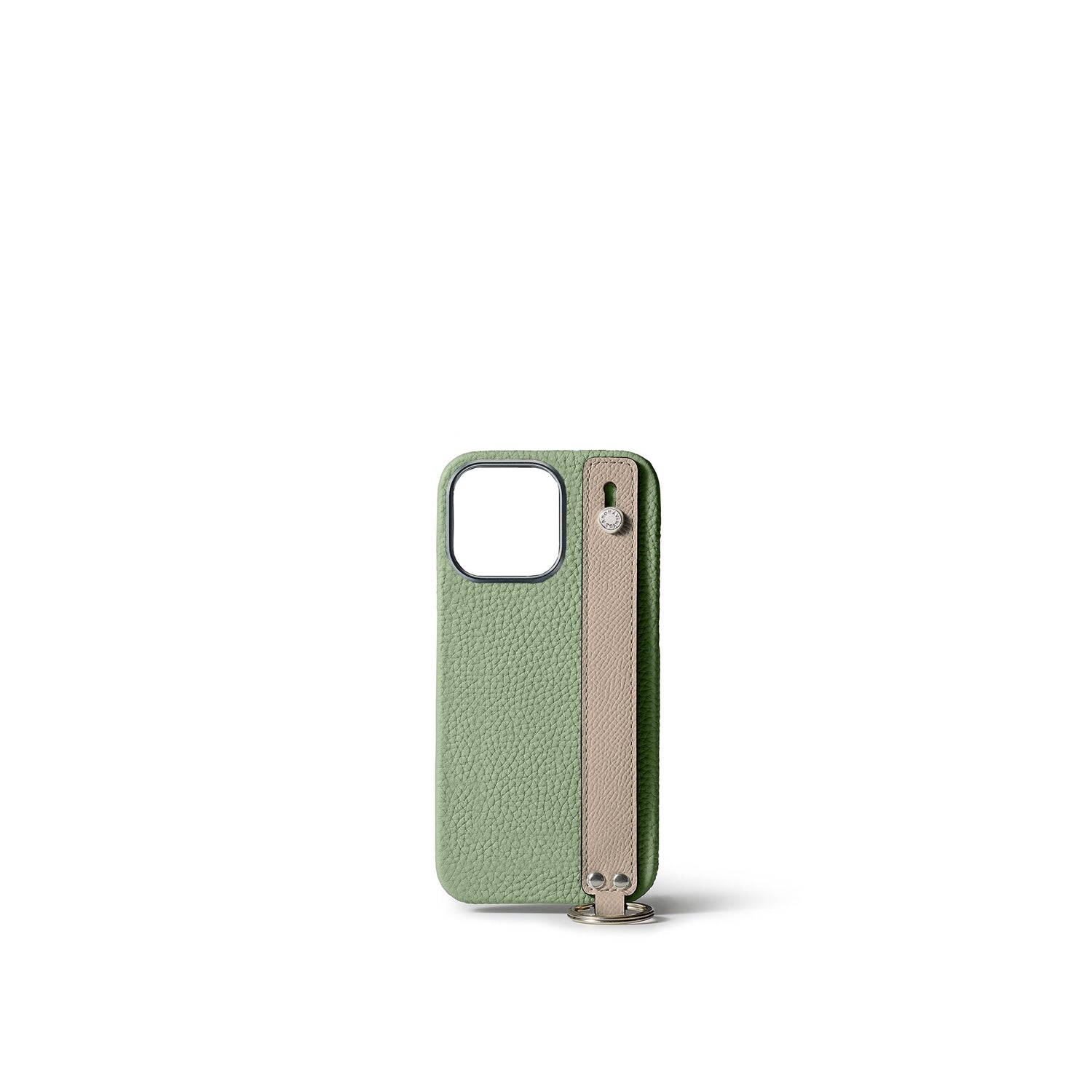 Back Cover Case With Handle Bottalato Leather (iPhone 15 Pro)