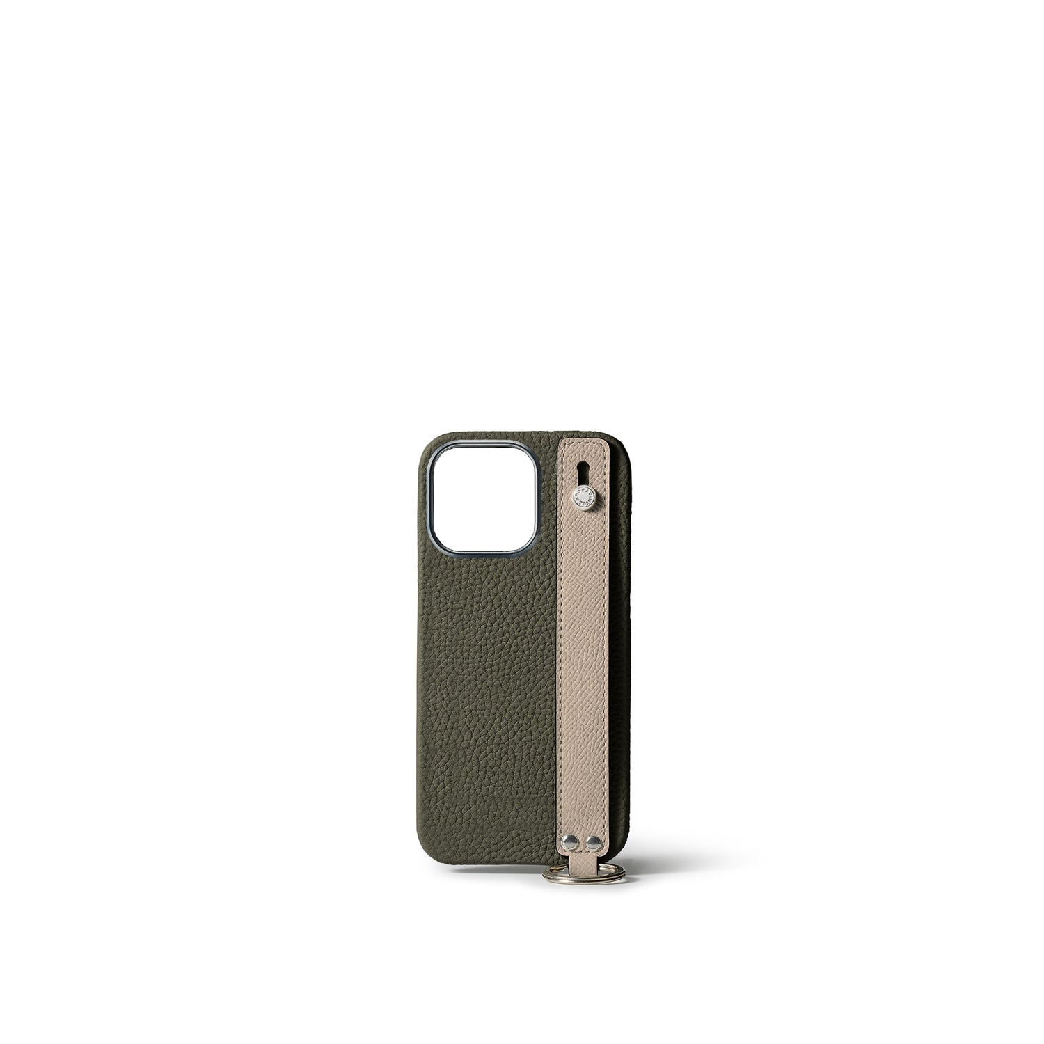 Back Cover Case With Handle Bottalato Leather (iPhone 15 Pro)
