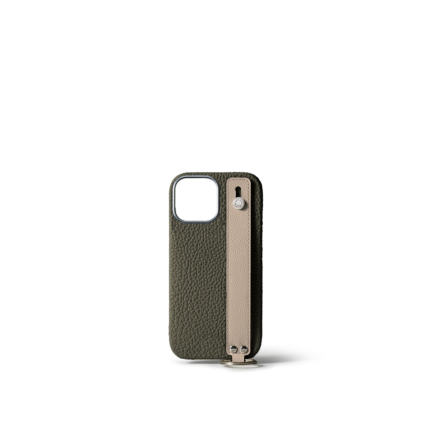 Back Cover Case With Handle Bottalato Leather (iPhone 15 Pro Max)