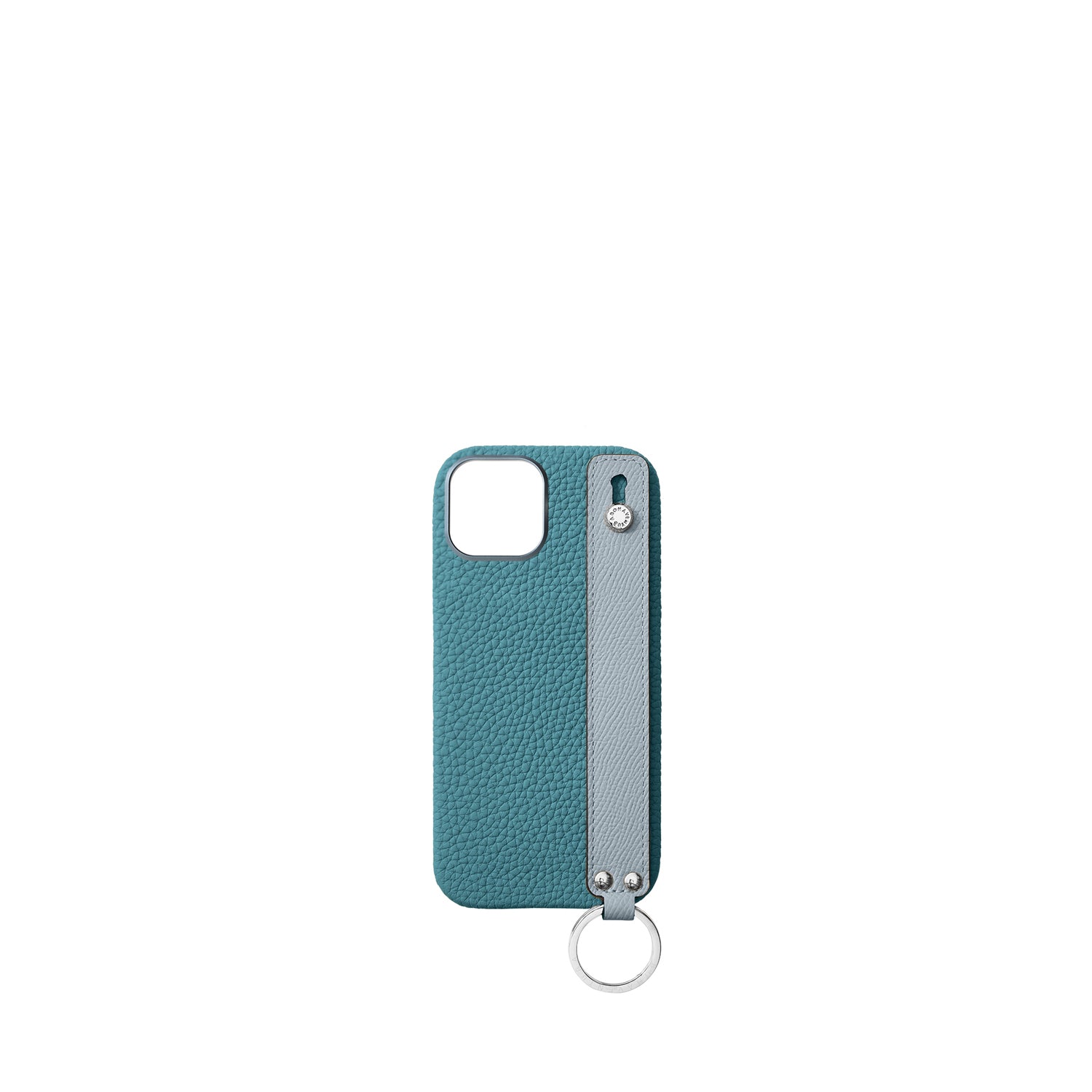 Back Cover Case with Handle Shrink Leather (iPhone 16)