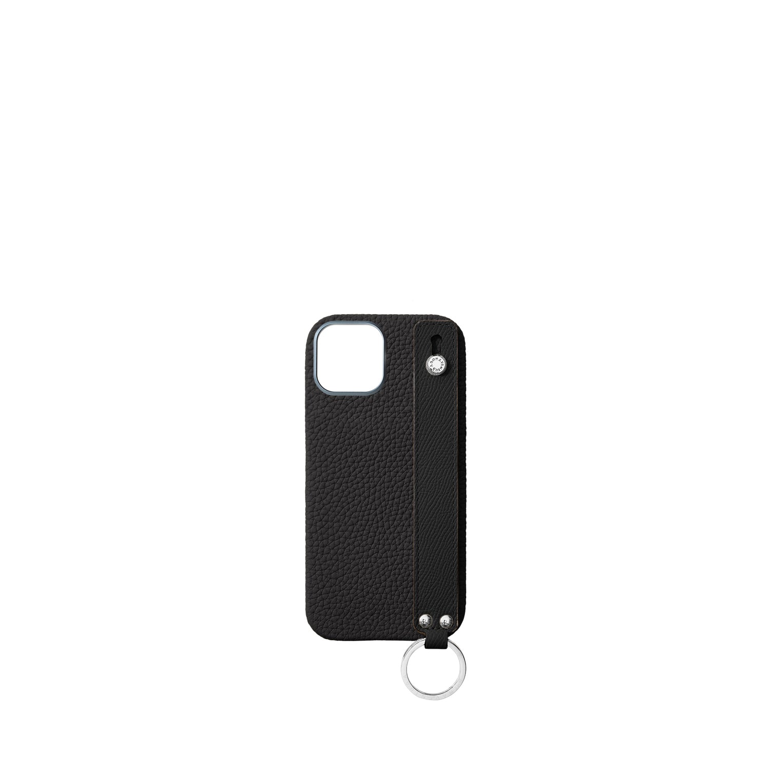 (iPhone 16) ハンドル付き バックカバーケース シュリンクレザー