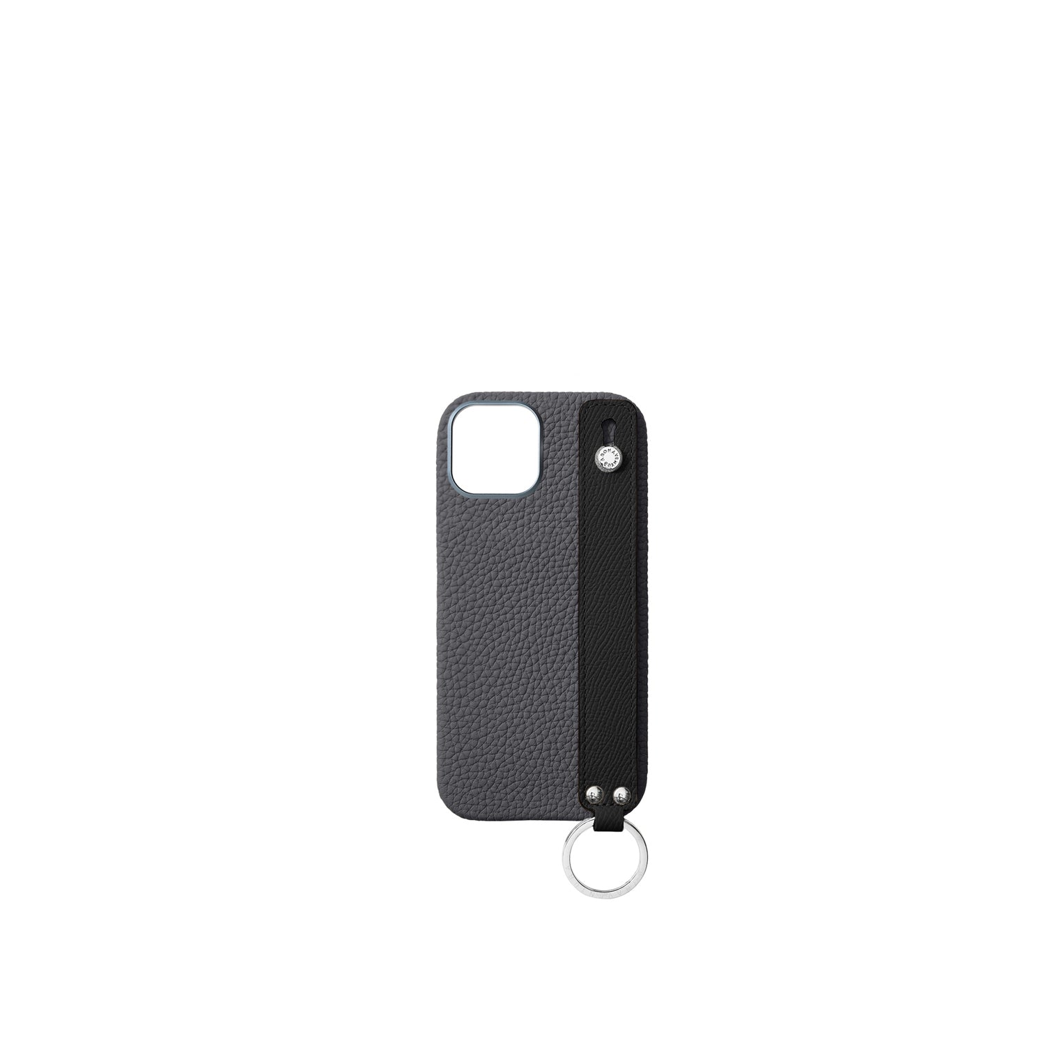 Back Cover Case with Handle Shrink Leather (iPhone 16)