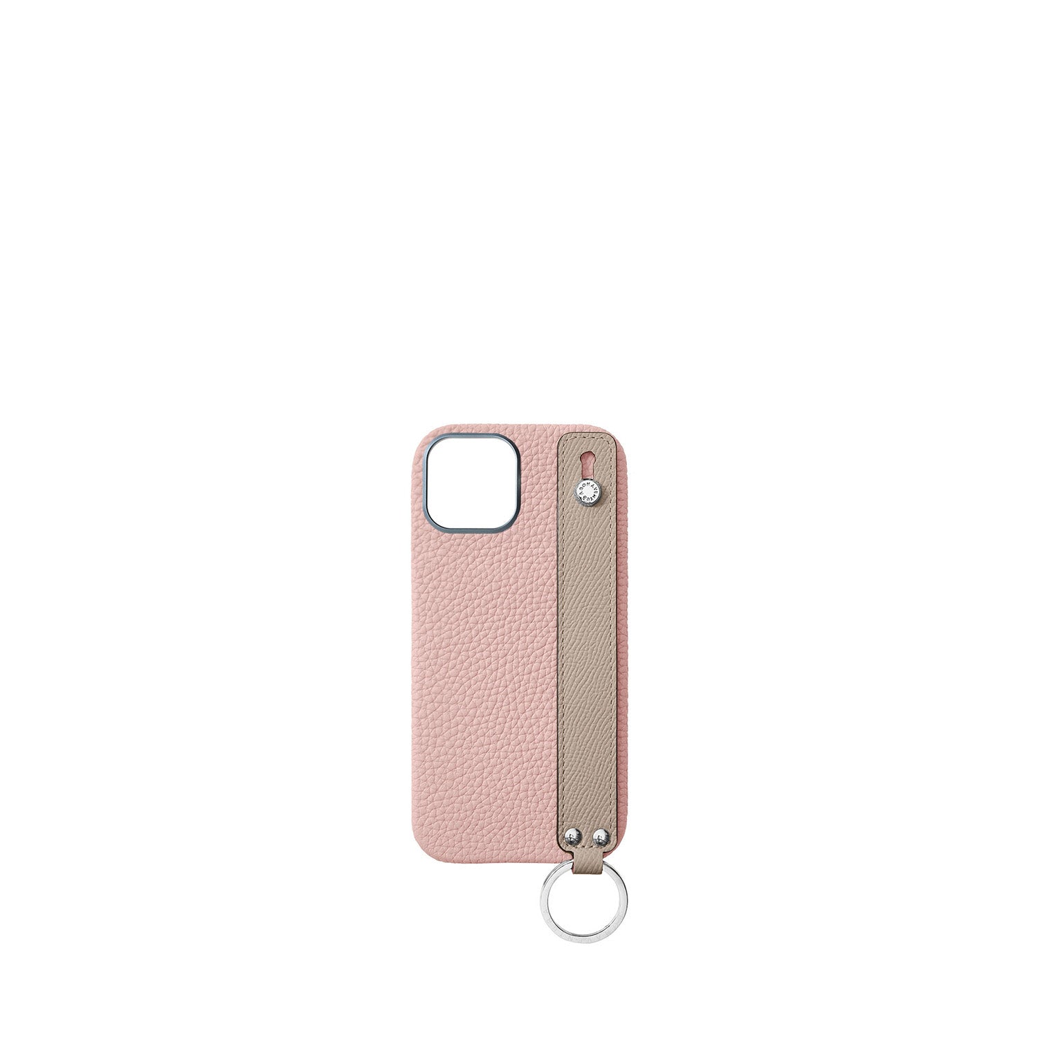 (iPhone 16) ハンドル付き バックカバーケース シュリンクレザー