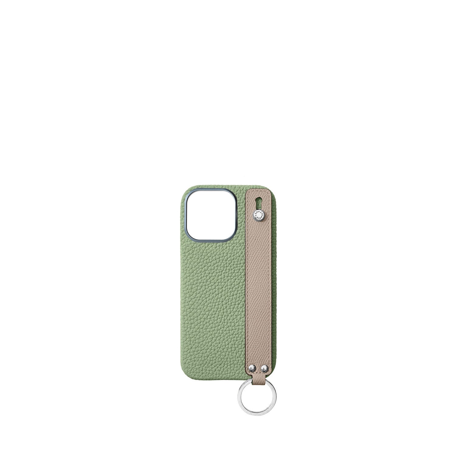 Back Cover Case with Handle Shrink Leather (iPhone 16 Pro)