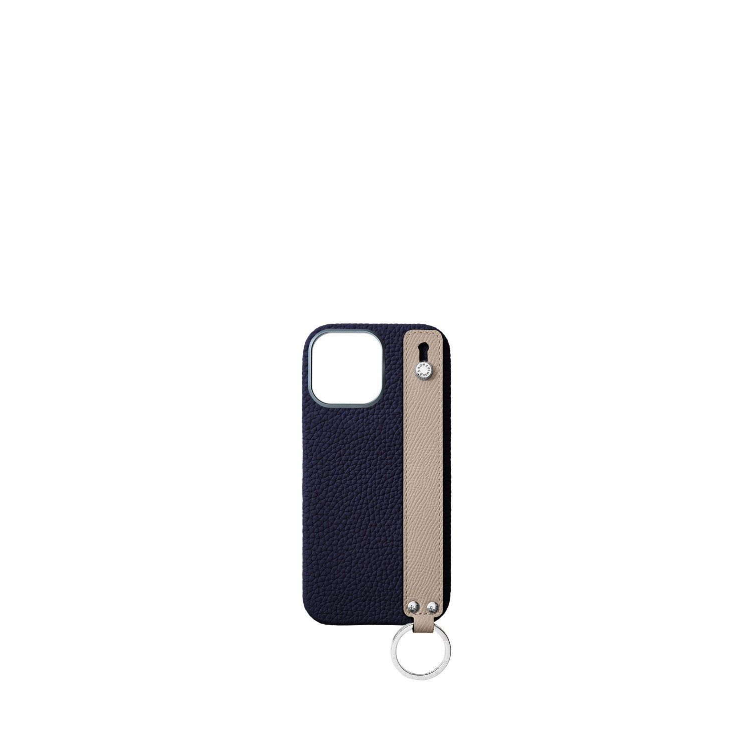 Back Cover Case with Handle Shrink Leather (iPhone 16 Pro Max)