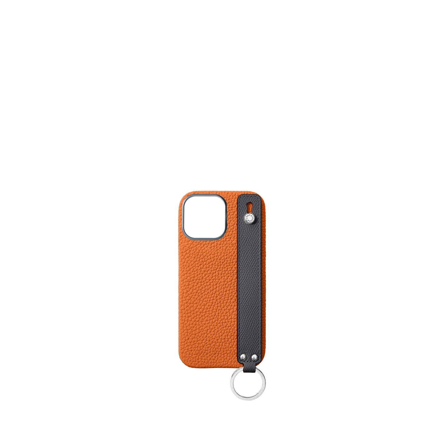 Back Cover Case with Handle Shrink Leather (iPhone 16 Pro Max)