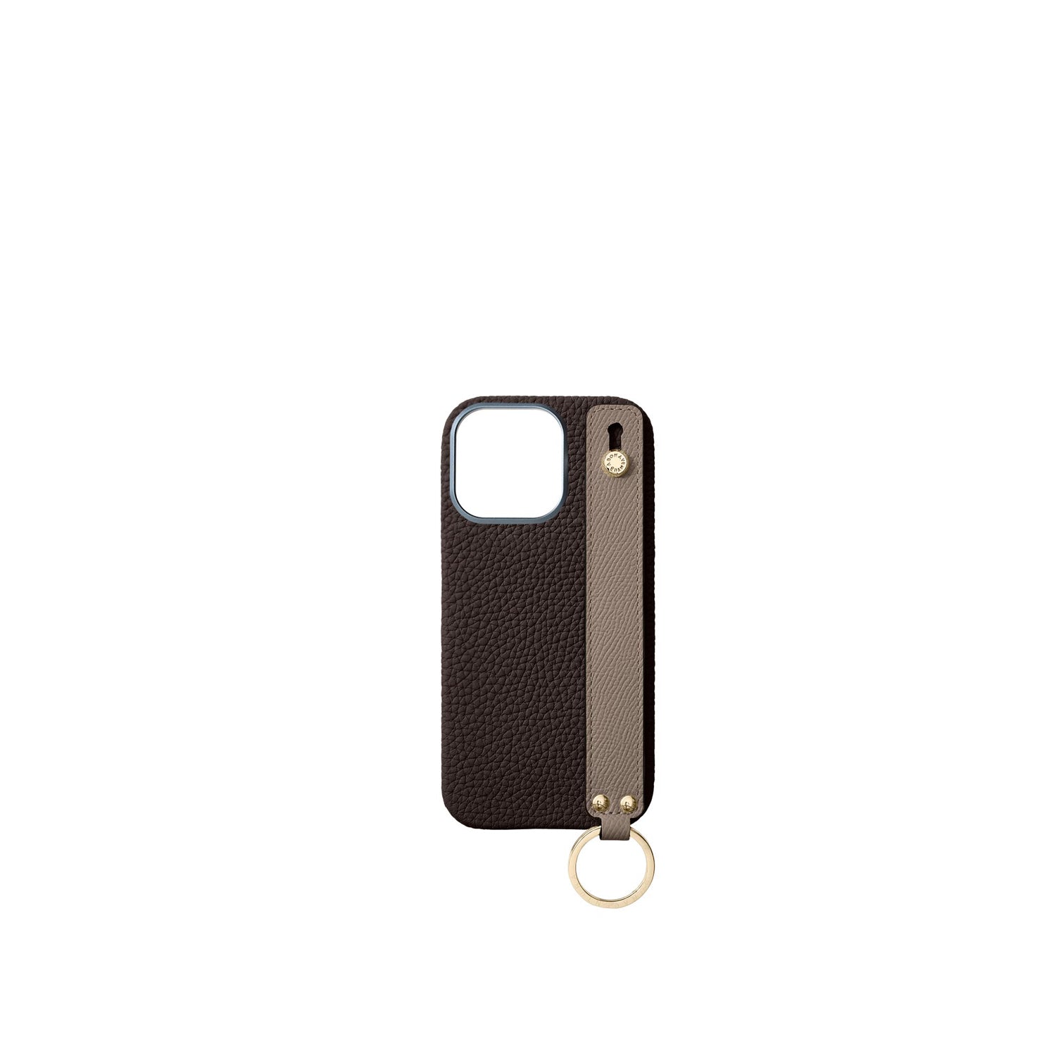 Back Cover With Handle Bottalato Leather Gold (iPhone 16 Pro)
