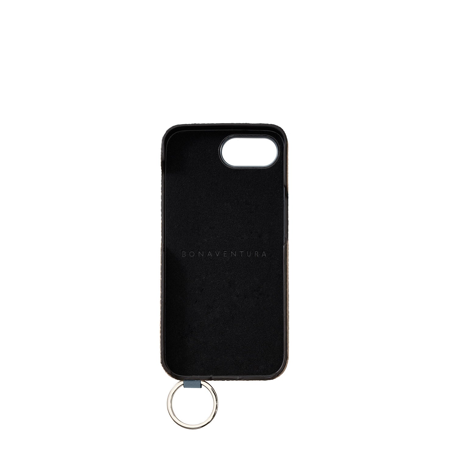 (iPhone 16e) ハンドル付き バックカバーケース シュリンクレザー