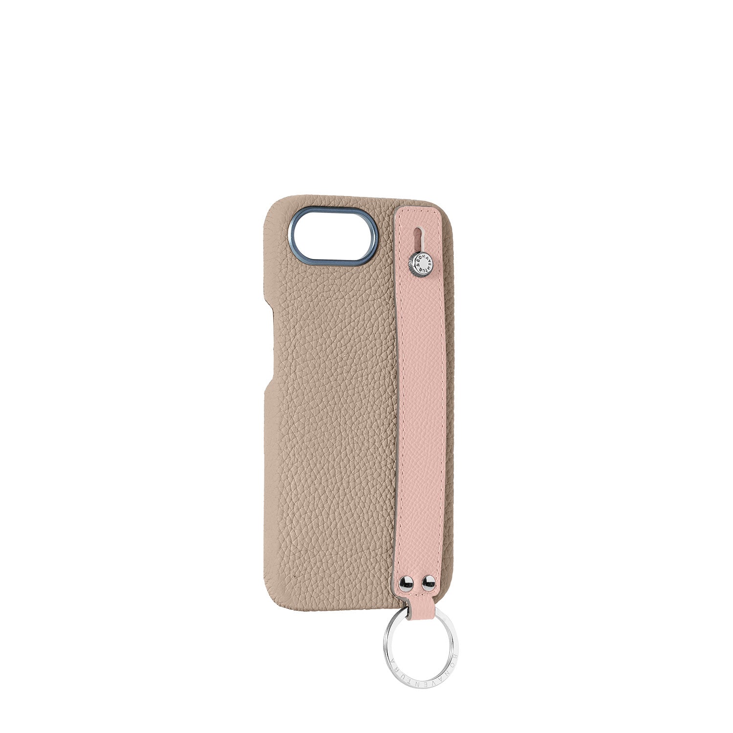 (iPhone 16e) ハンドル付き バックカバーケース シュリンクレザー