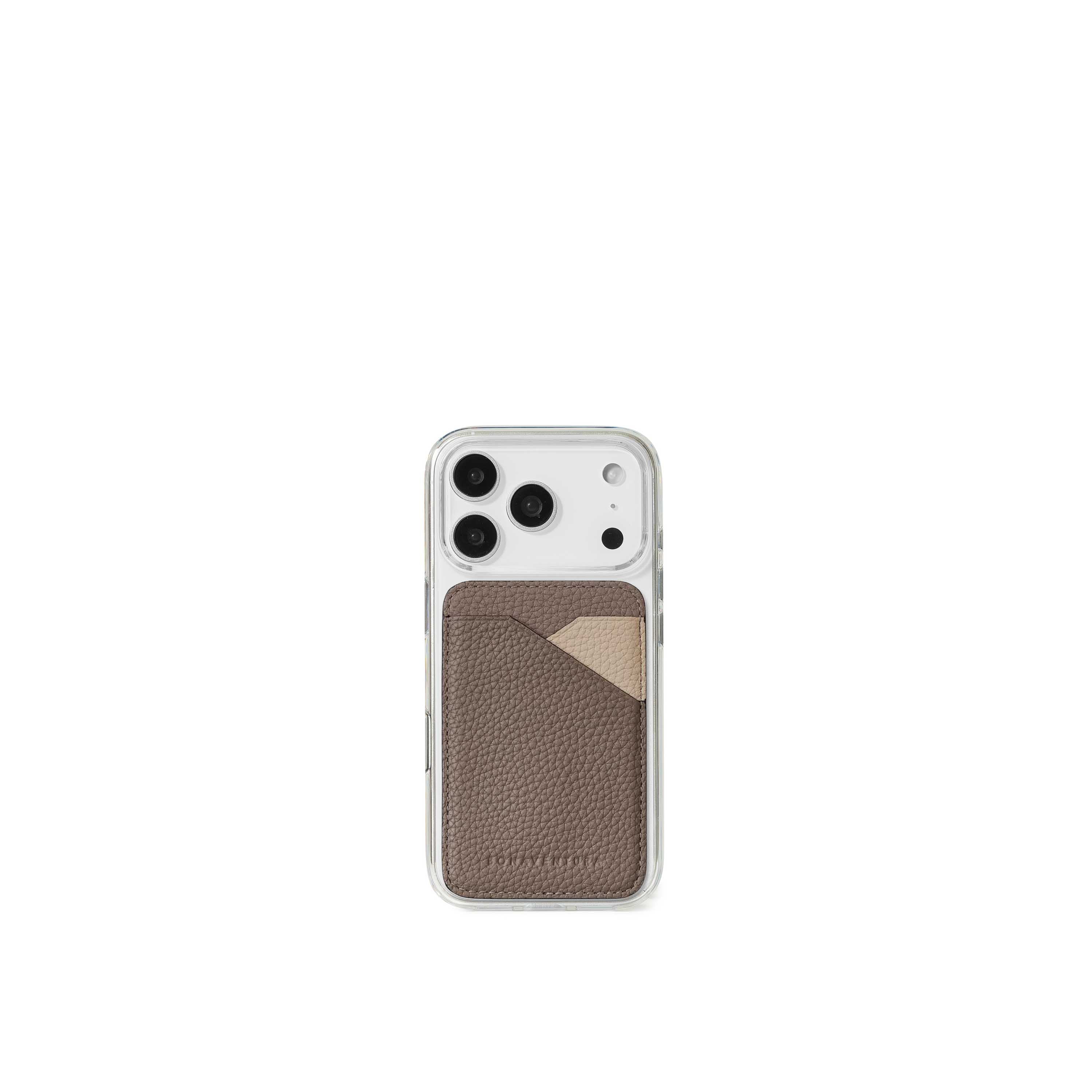 iPhone 18 Pro / 17 Pro) クリア バックカバーケース × マグネット