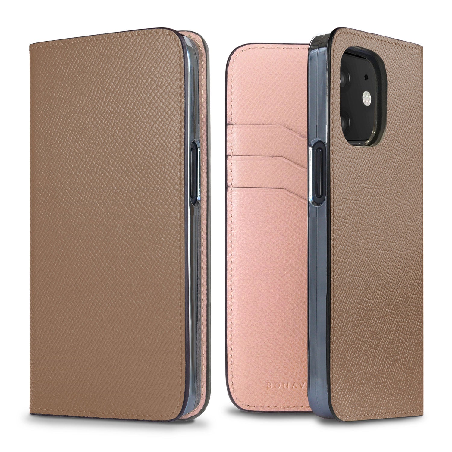 (iPhone 12 Mini) Diary Case Nobile Leather