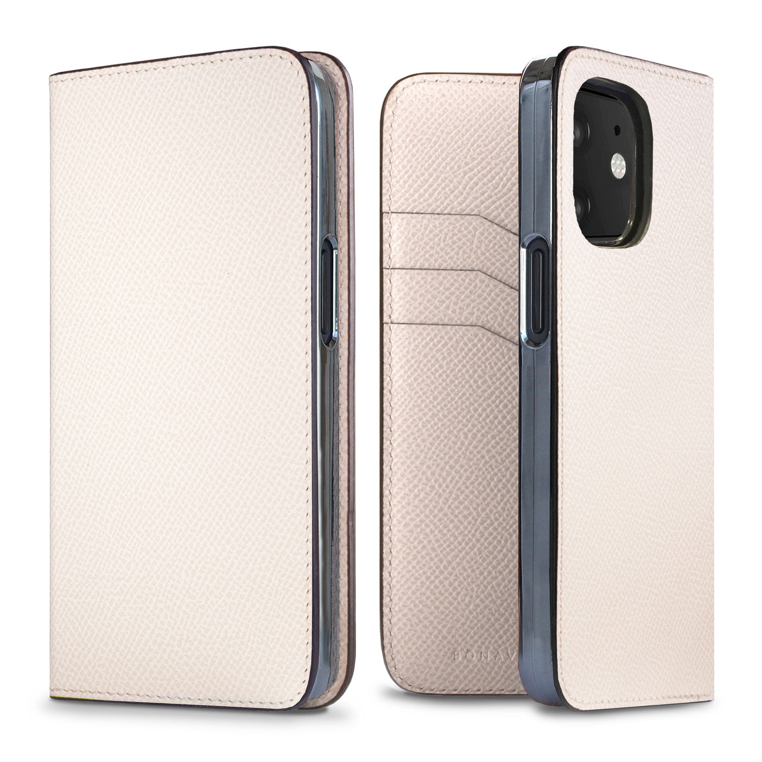 (iPhone 12 mini) ダイアリーケース ノービレレザー