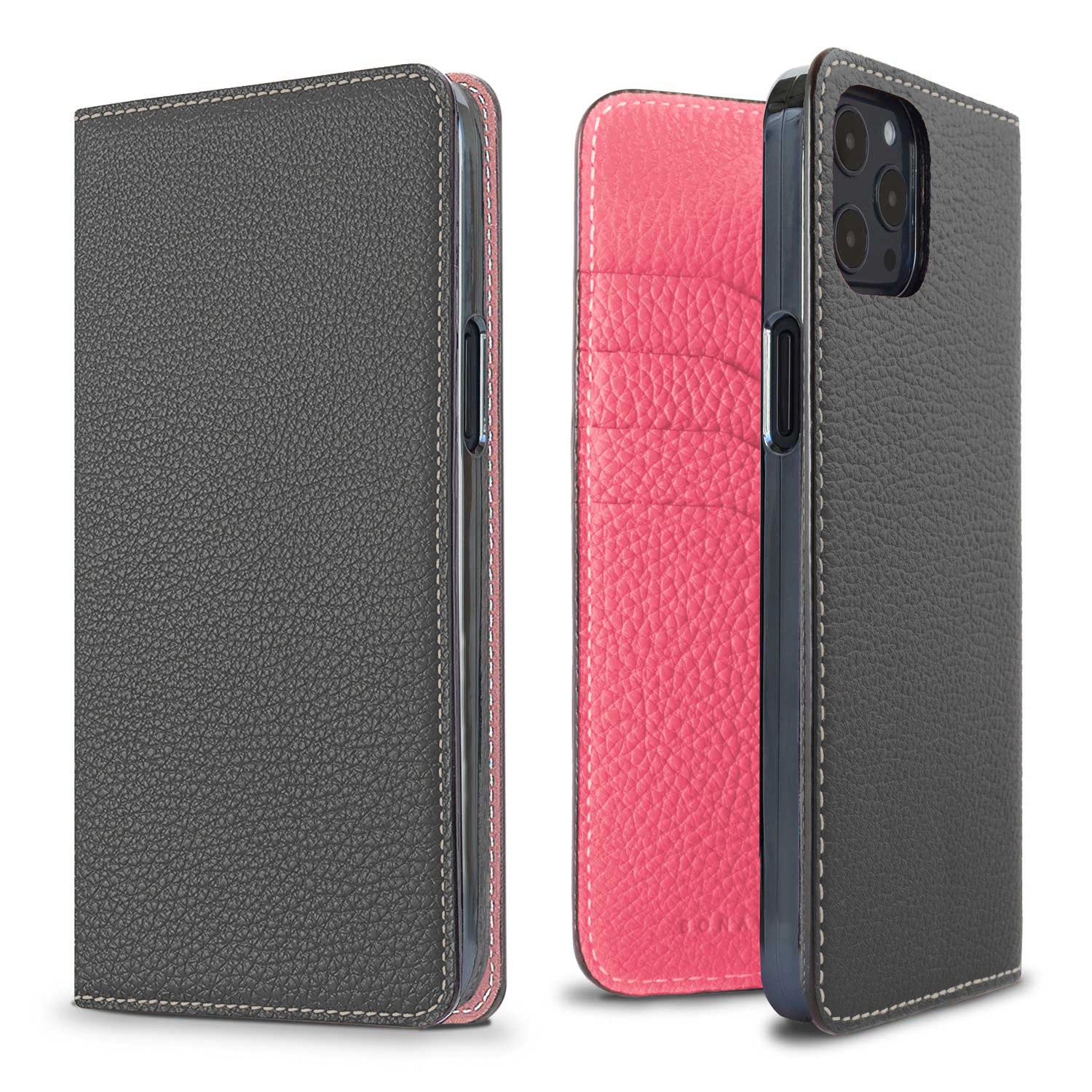 Diary Case Shrink Leather (iPhone 12 Pro Max)