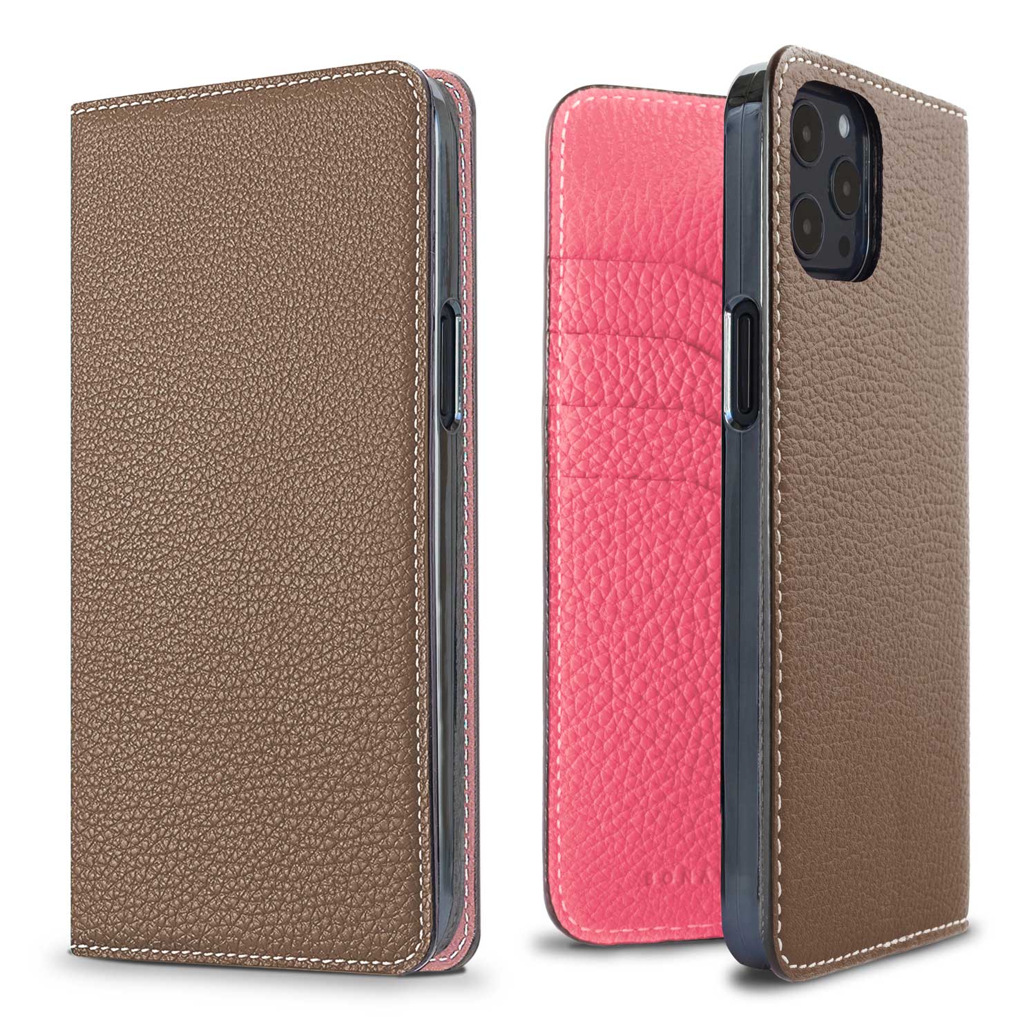 Diary Case Shrink Leather (iPhone 12 Pro Max)