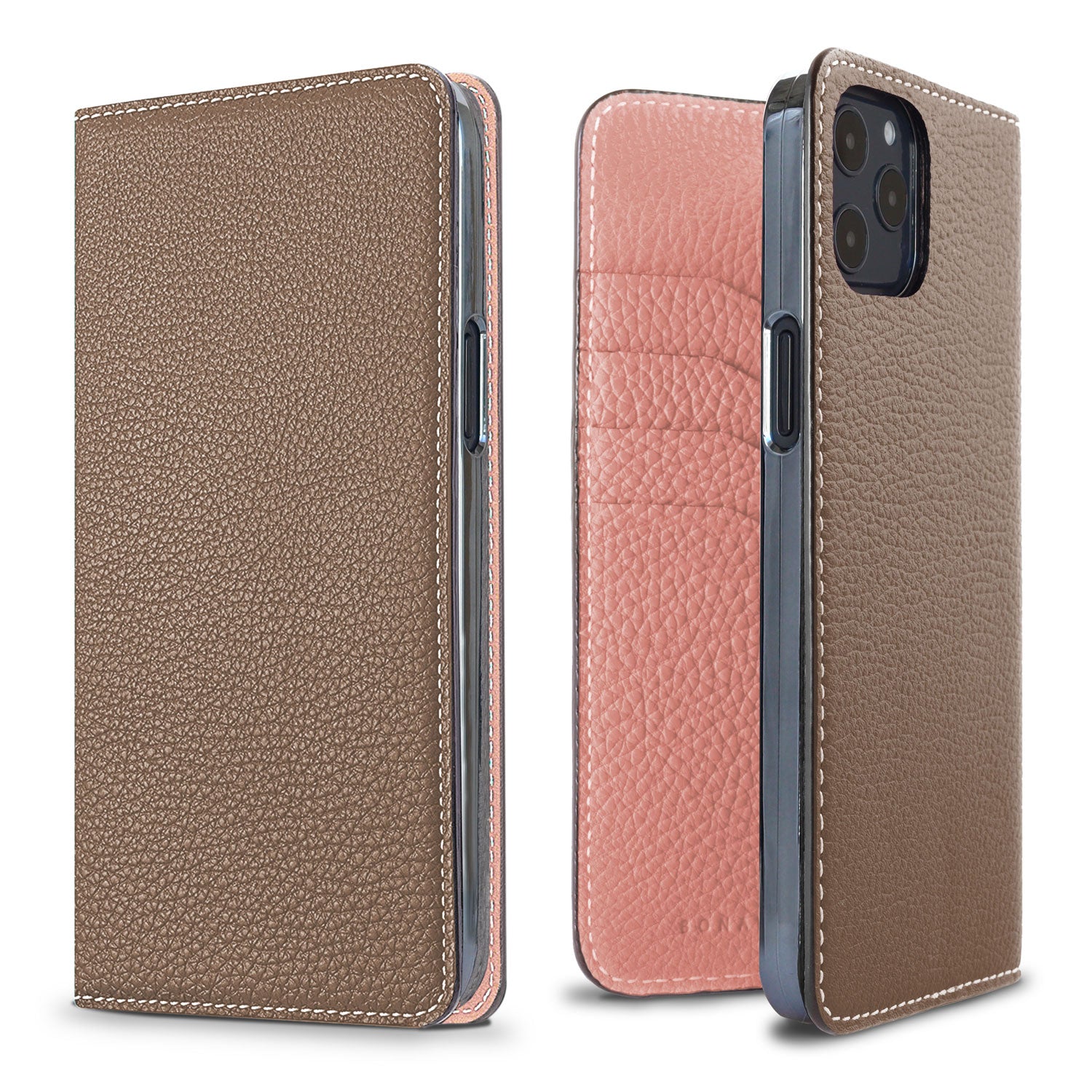 Diary Case Shrink Leather (iPhone 12 Pro Max)