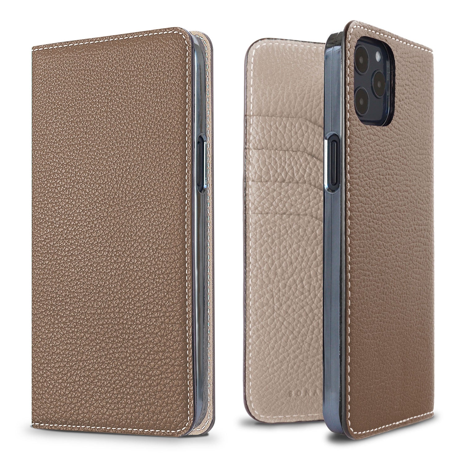 Diary Case Shrink Leather (iPhone 12 Pro Max)
