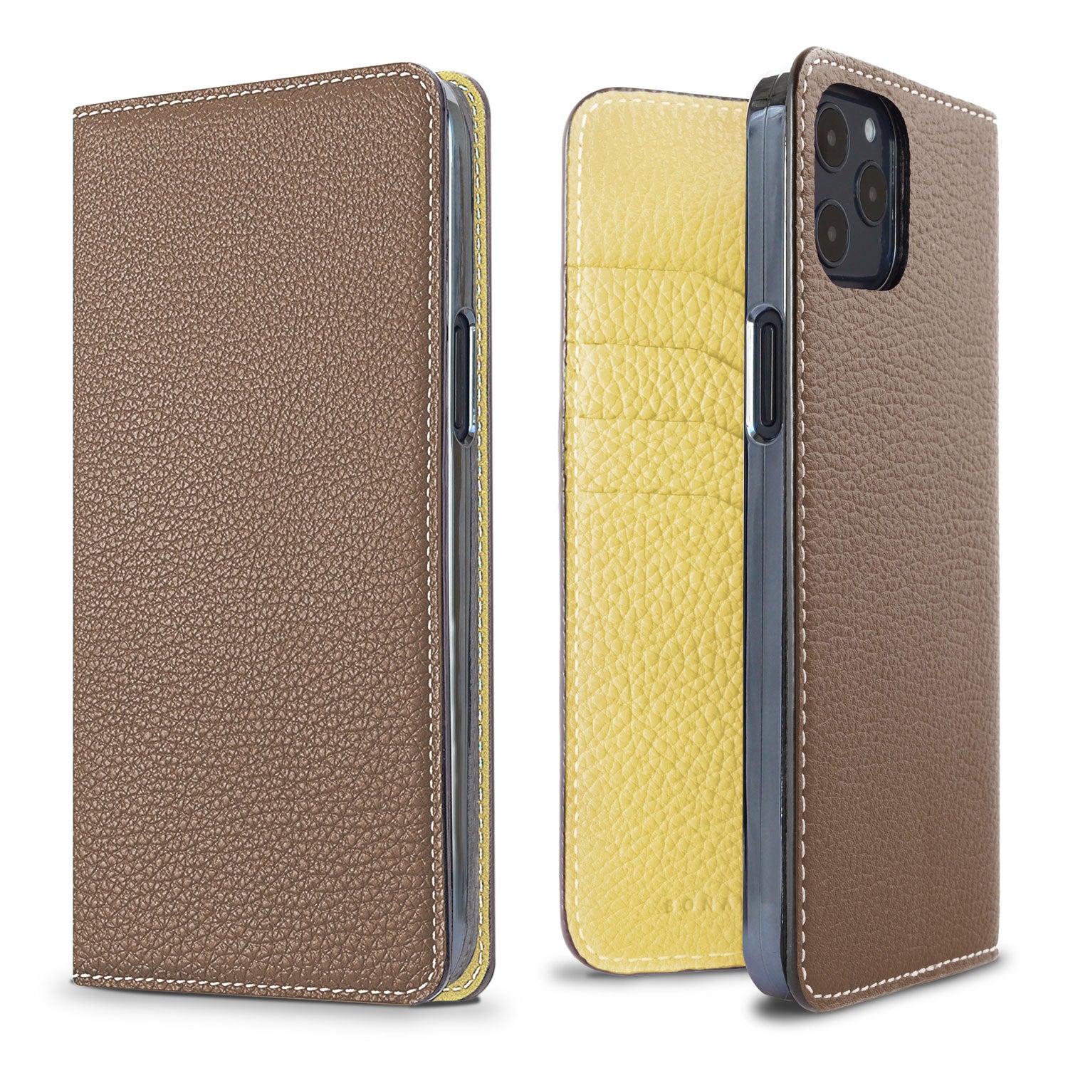 Diary Case Shrink Leather (iPhone 12 Pro Max)