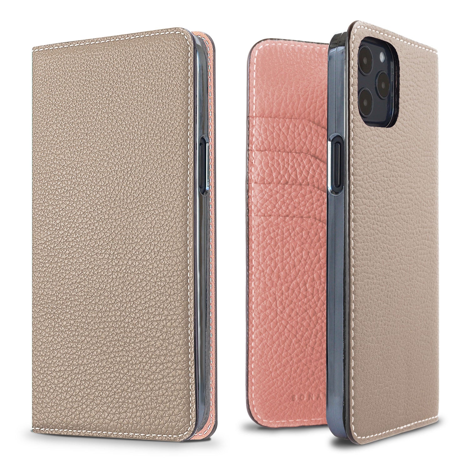 Diary Case Shrink Leather (iPhone 12 Pro Max)