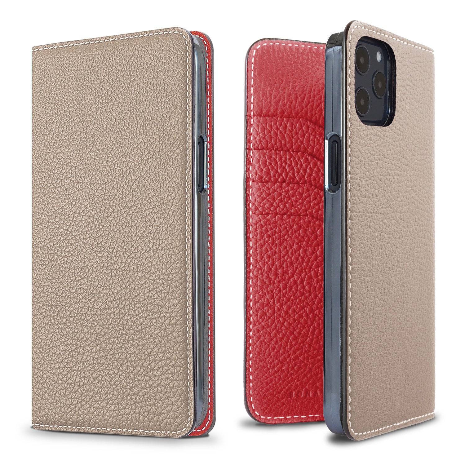 Diary Case Shrink Leather (iPhone 12 Pro Max)