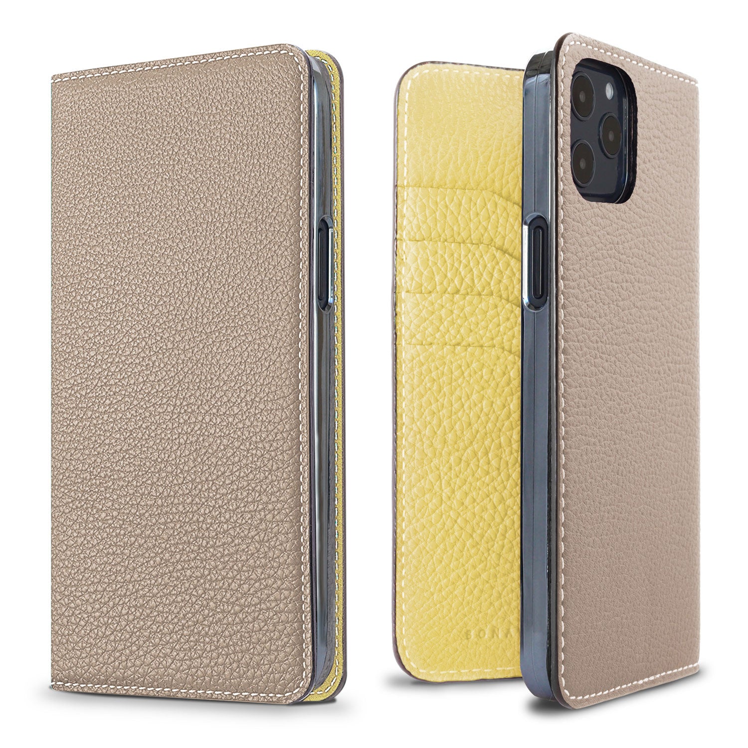 Diary Case Shrink Leather (iPhone 12 Pro Max)