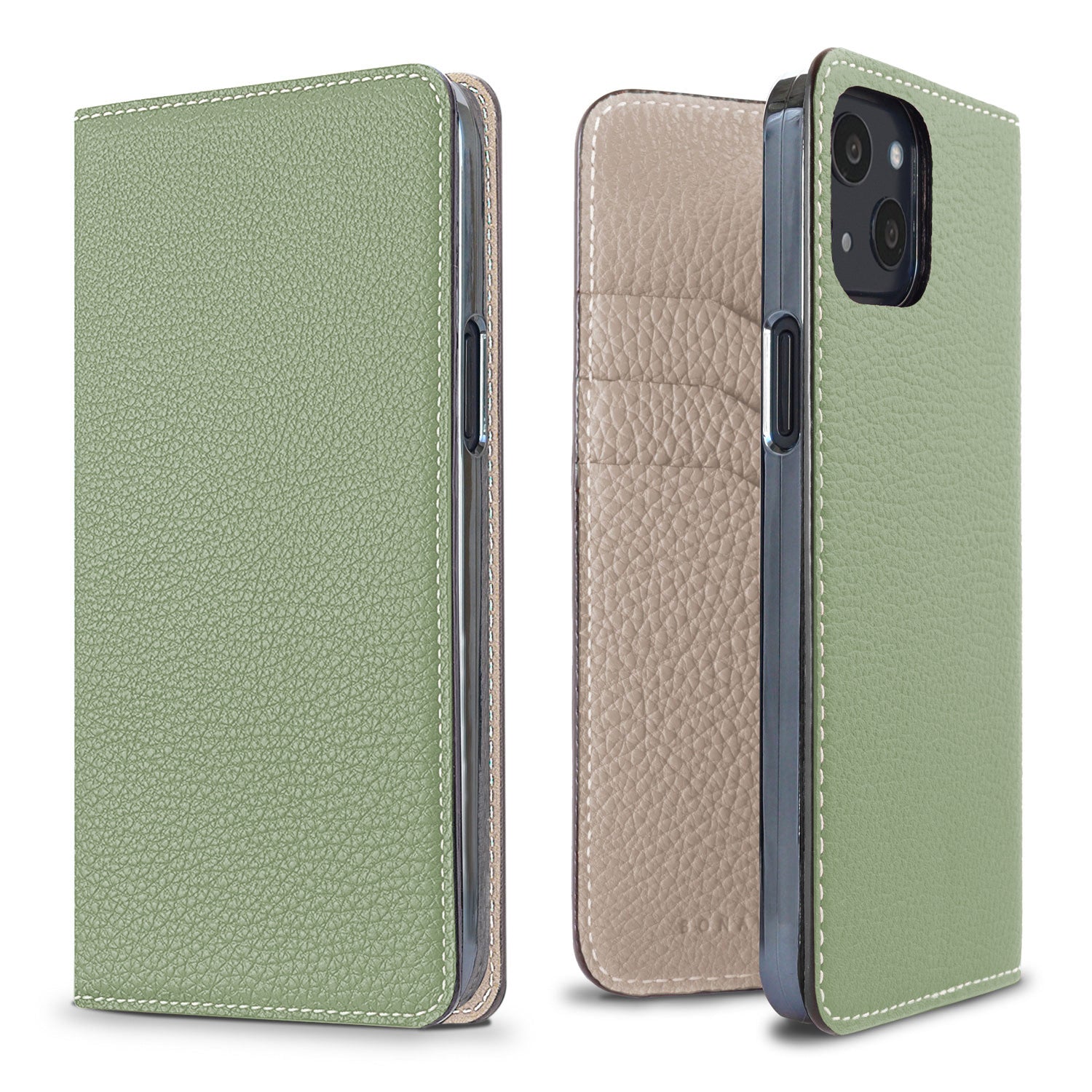 Diary Case Shrink Leather (iPhone 13)
