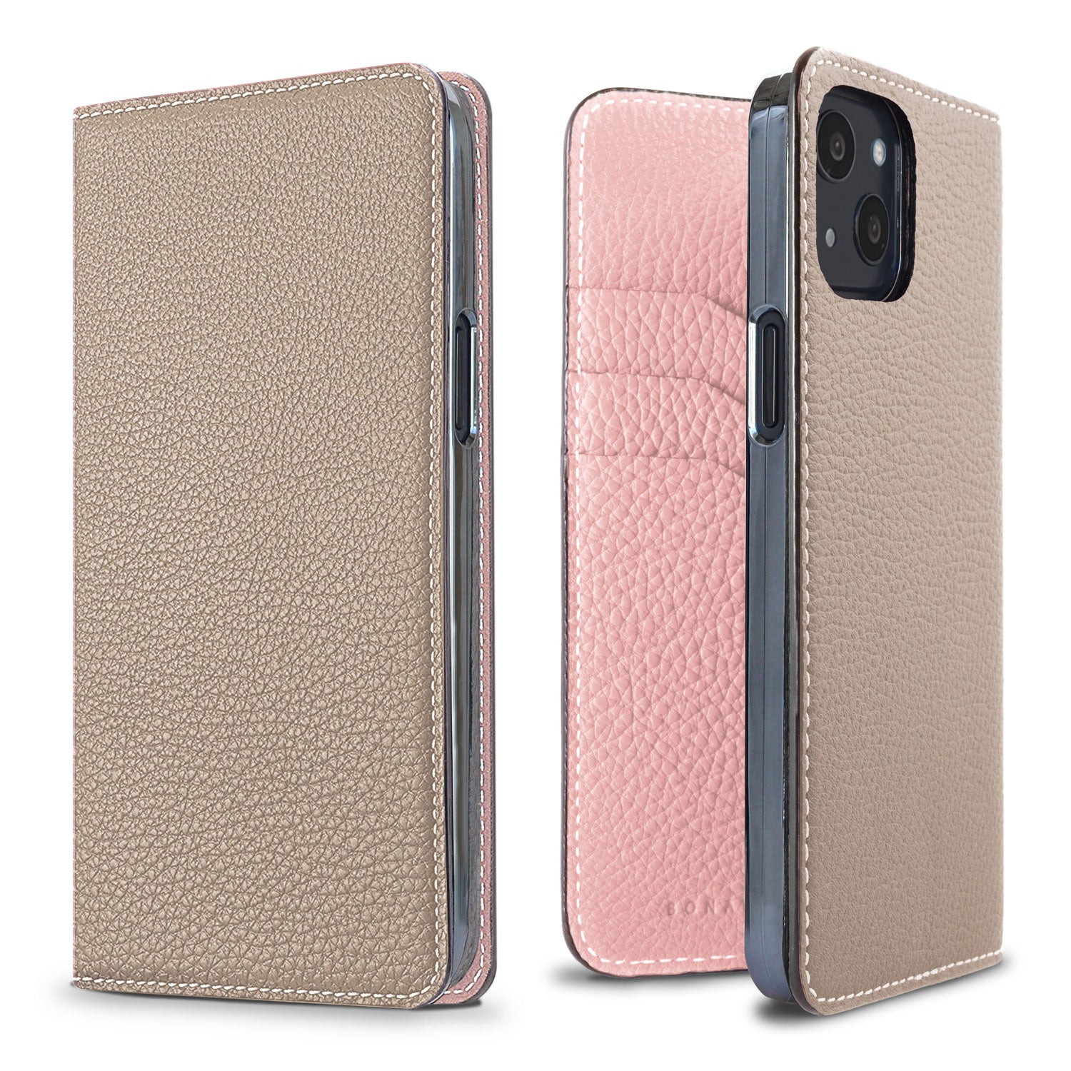Diary Case Shrink Leather (iPhone 13)