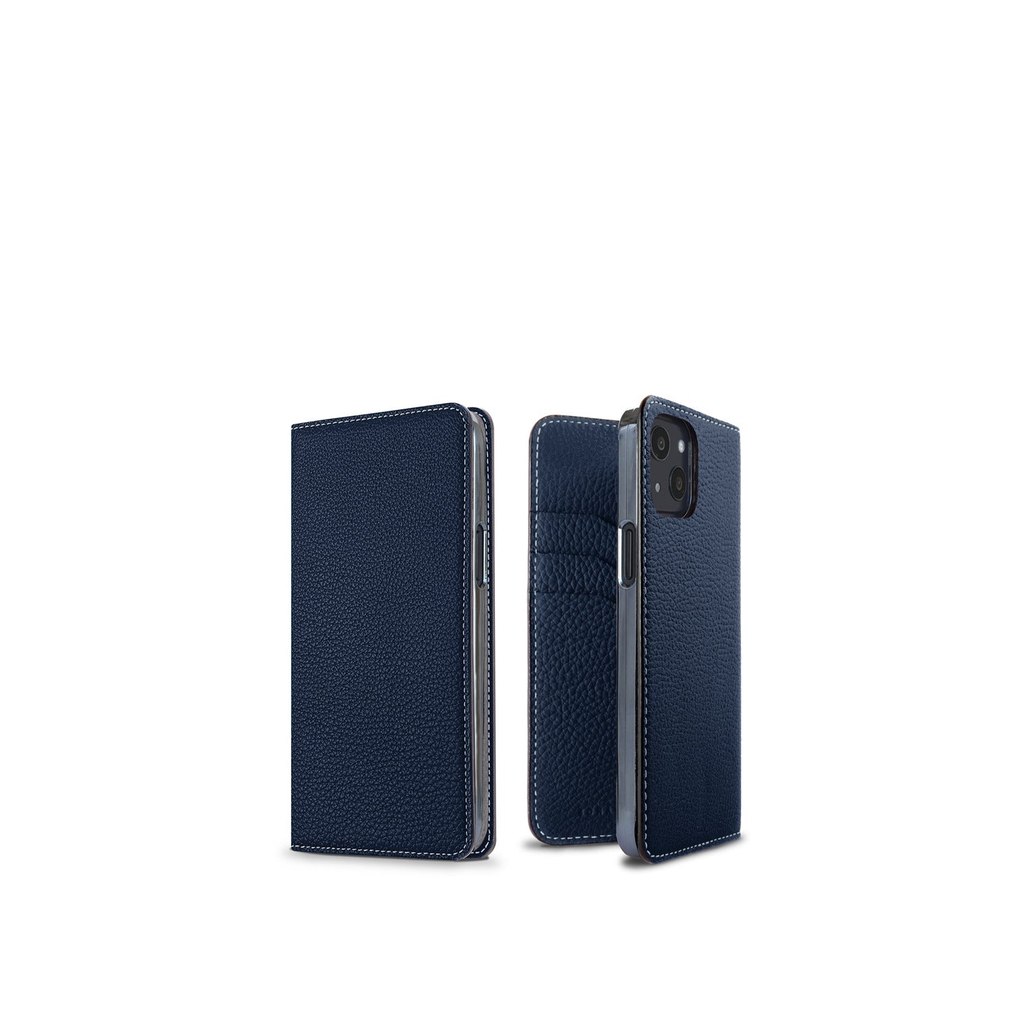 高級本革のiPhoneケース。上質なレザーのスマホケース。iPhone13対応。