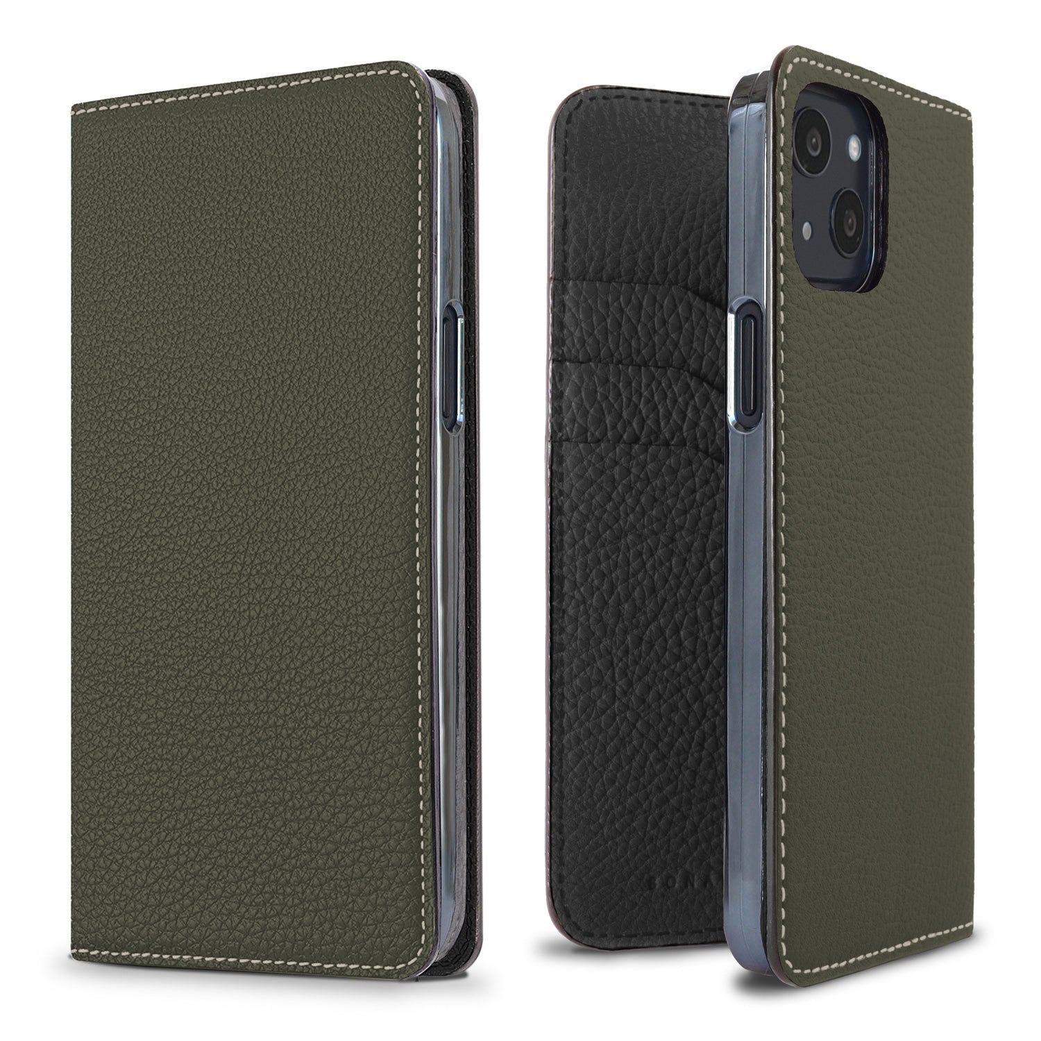 Diary Case Shrink Leather (iPhone 13)