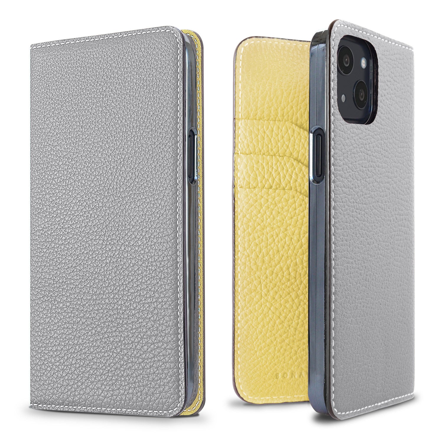 Diary Case Shrink Leather (iPhone 13)