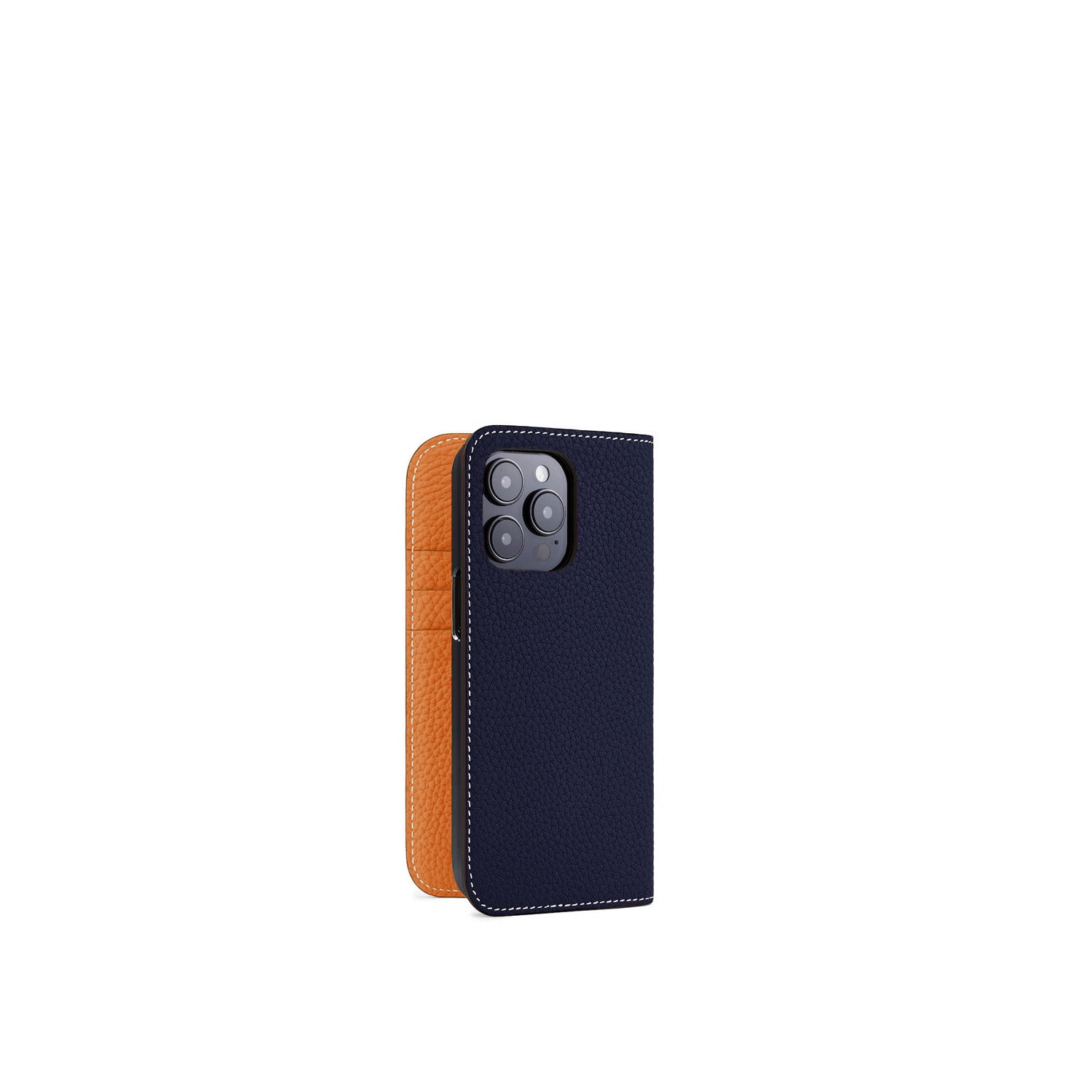 (iPhone 14 Pro) 다이어리 케이스 수축 가죽