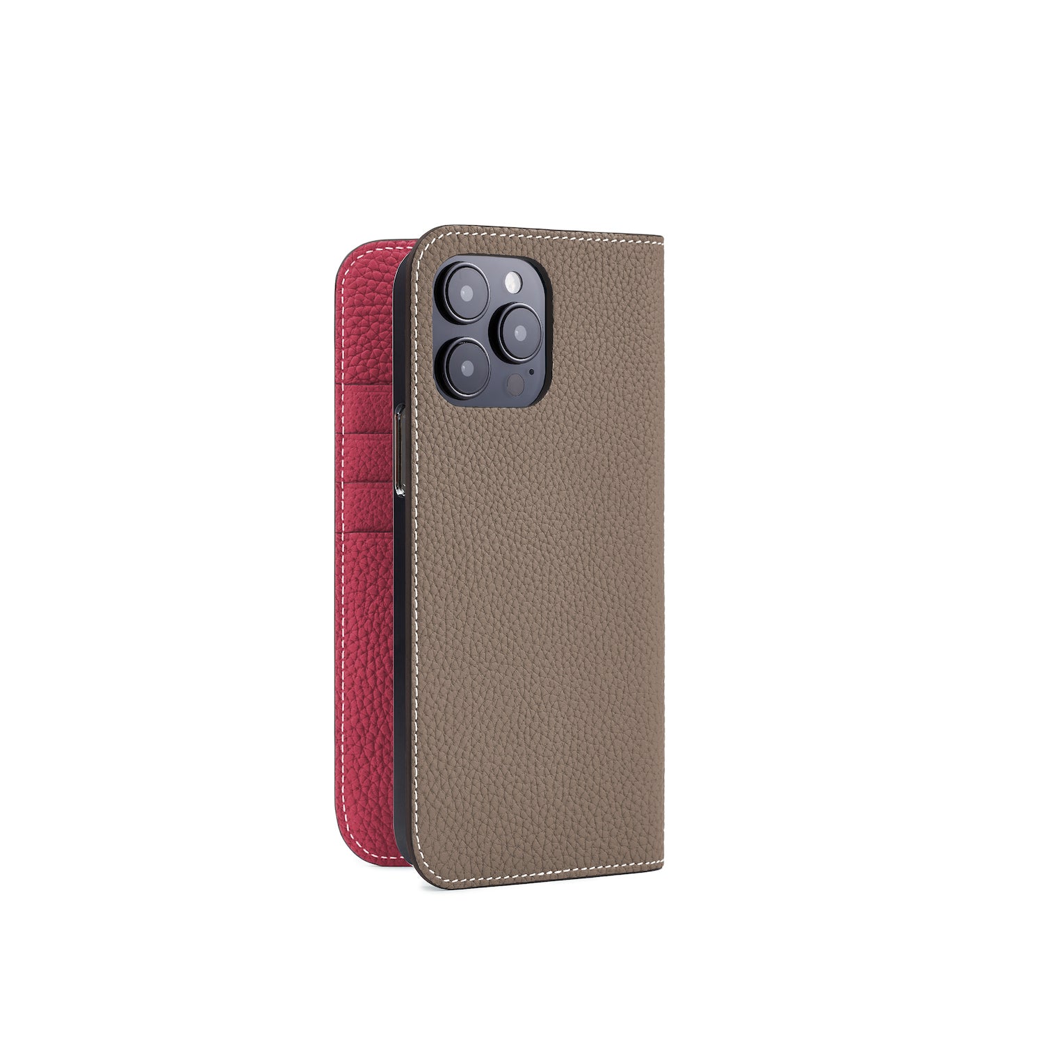 Diary Case Shrink Leather (iPhone 14 Pro Max)