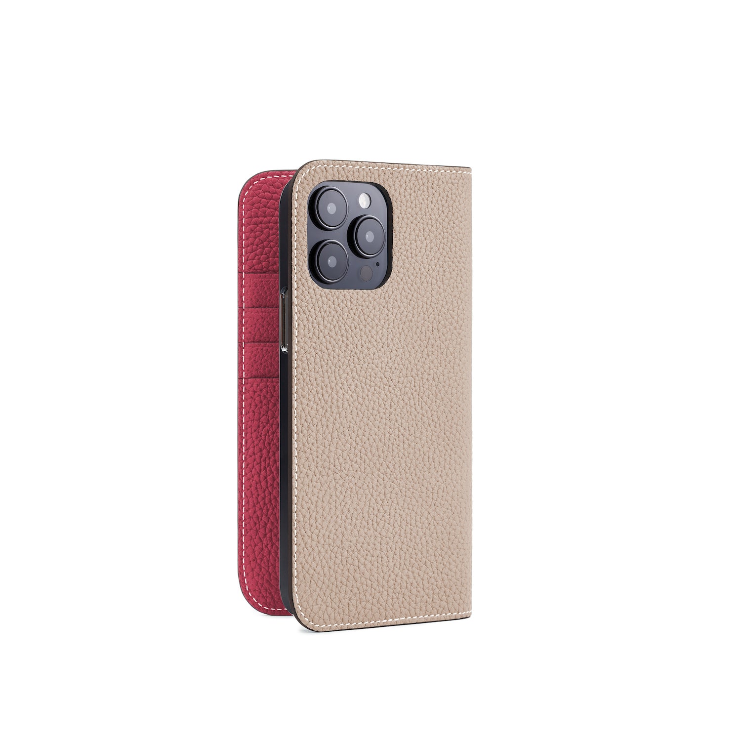 Diary Case Shrink Leather (iPhone 14 Pro Max)