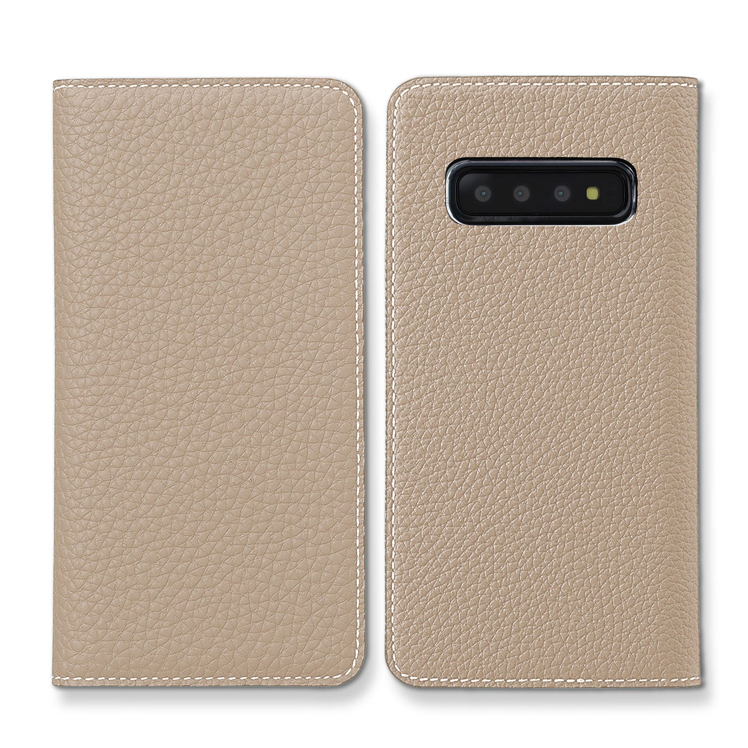 (galaxy S10+) Diary Case Shrink Leather