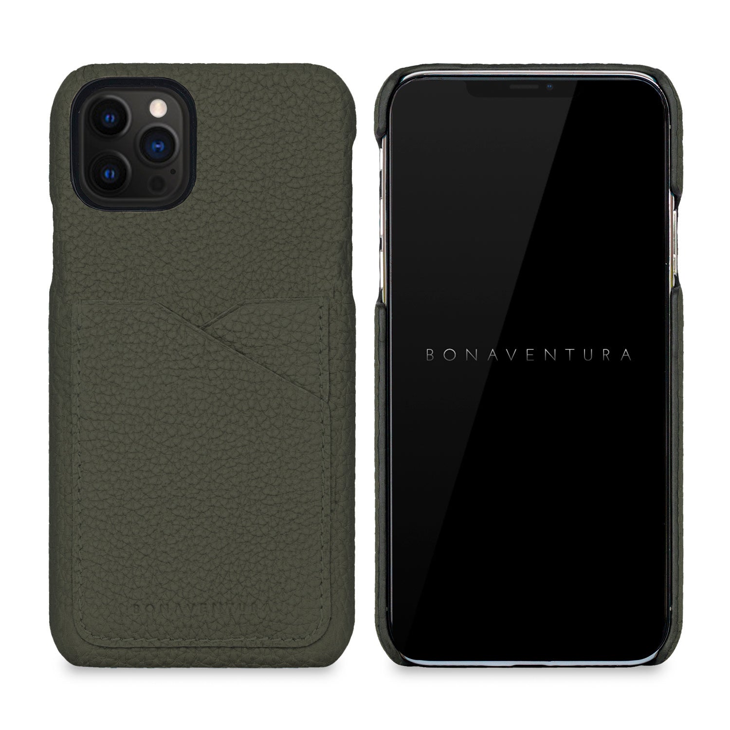 Back Cover Shrink Leather (iPhone 12 / 12 Pro)