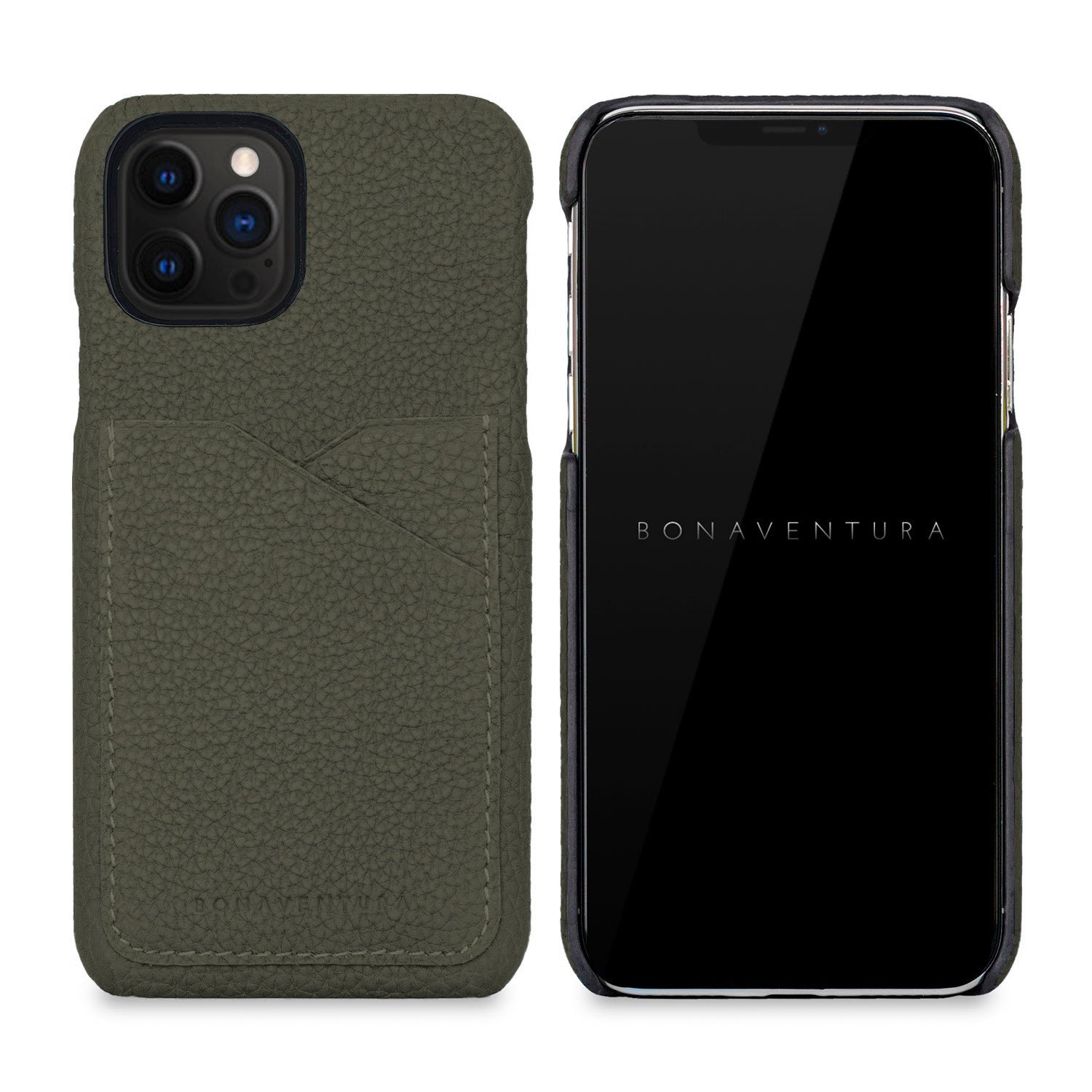 (iPhone 12 Pro Max) 백 커버 케이스 수축 가죽