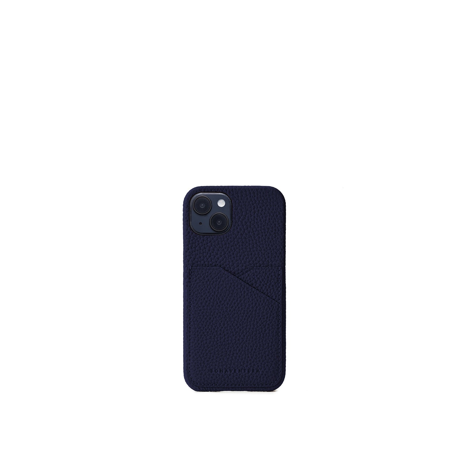 (iPhone 14) Back Cover Case Shrink Leather